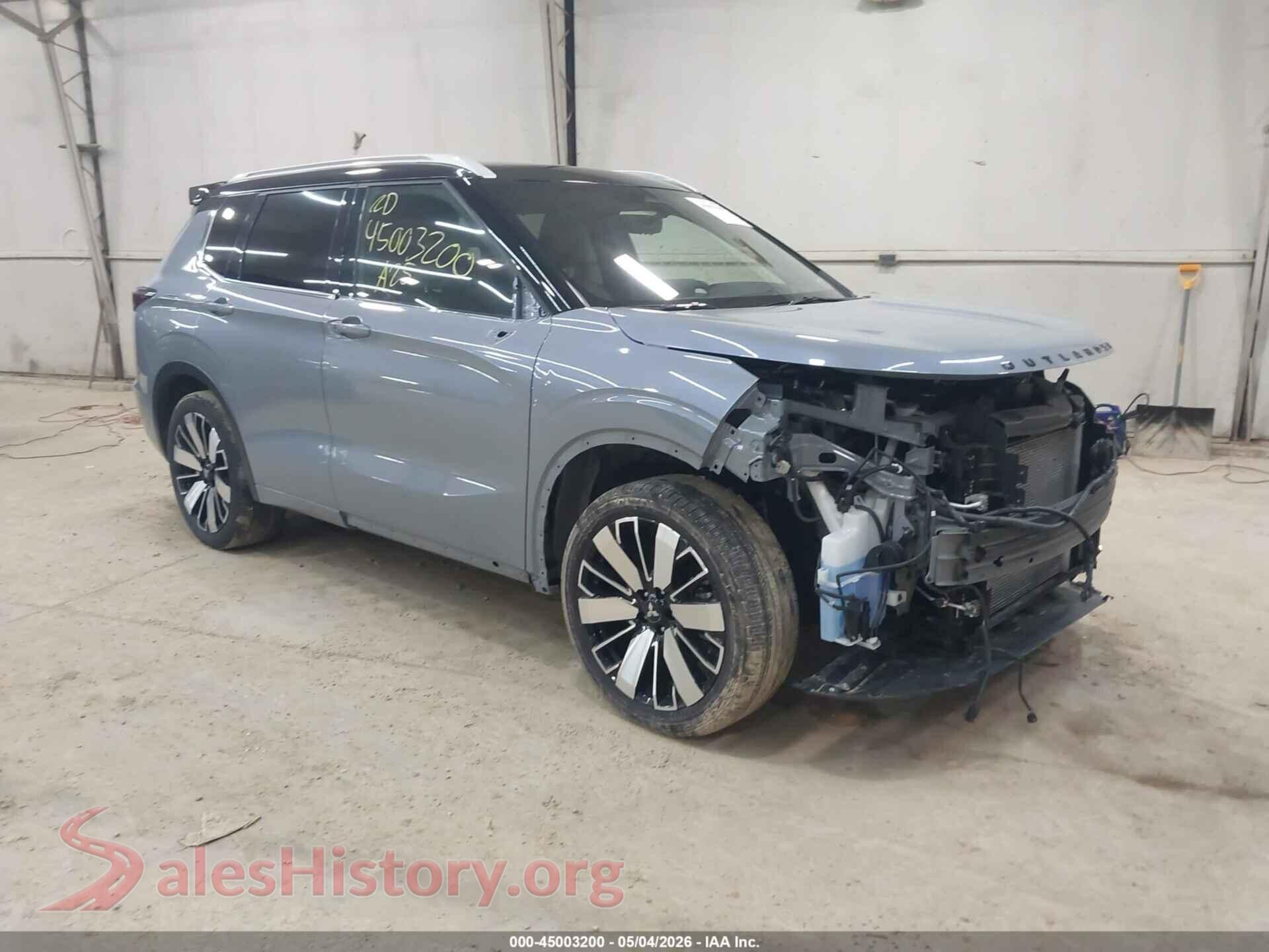 2025 MITSUBISHI OUTLANDER — VIN JA4J4WA8XSZ012309