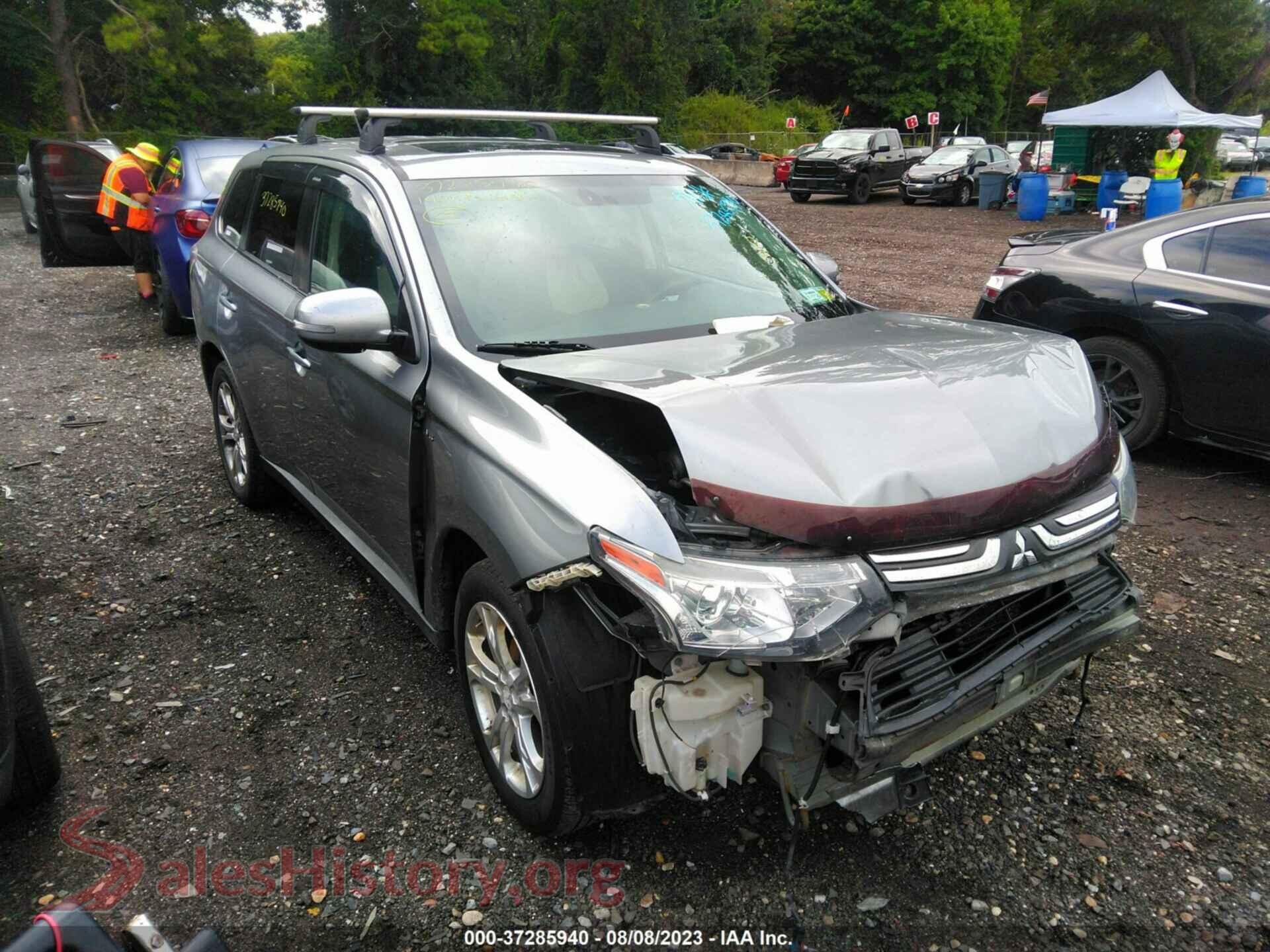 2014 MITSUBISHI OUTLANDER — VIN JA4JZ4AX1EZ019540