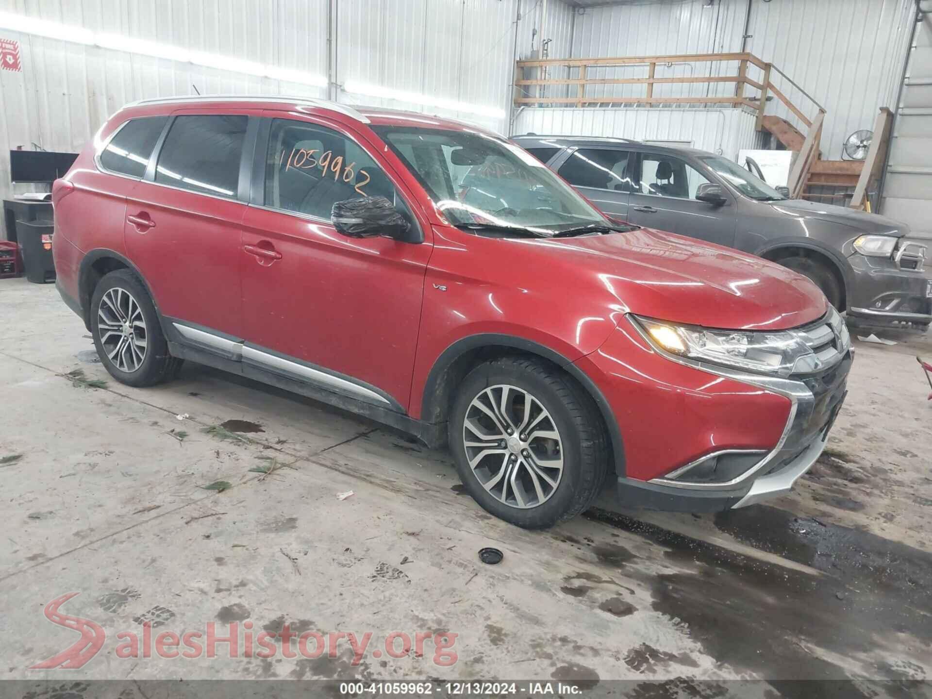 2016 MITSUBISHI OUTLANDER — VIN JA4JZ4AX7GZ019142