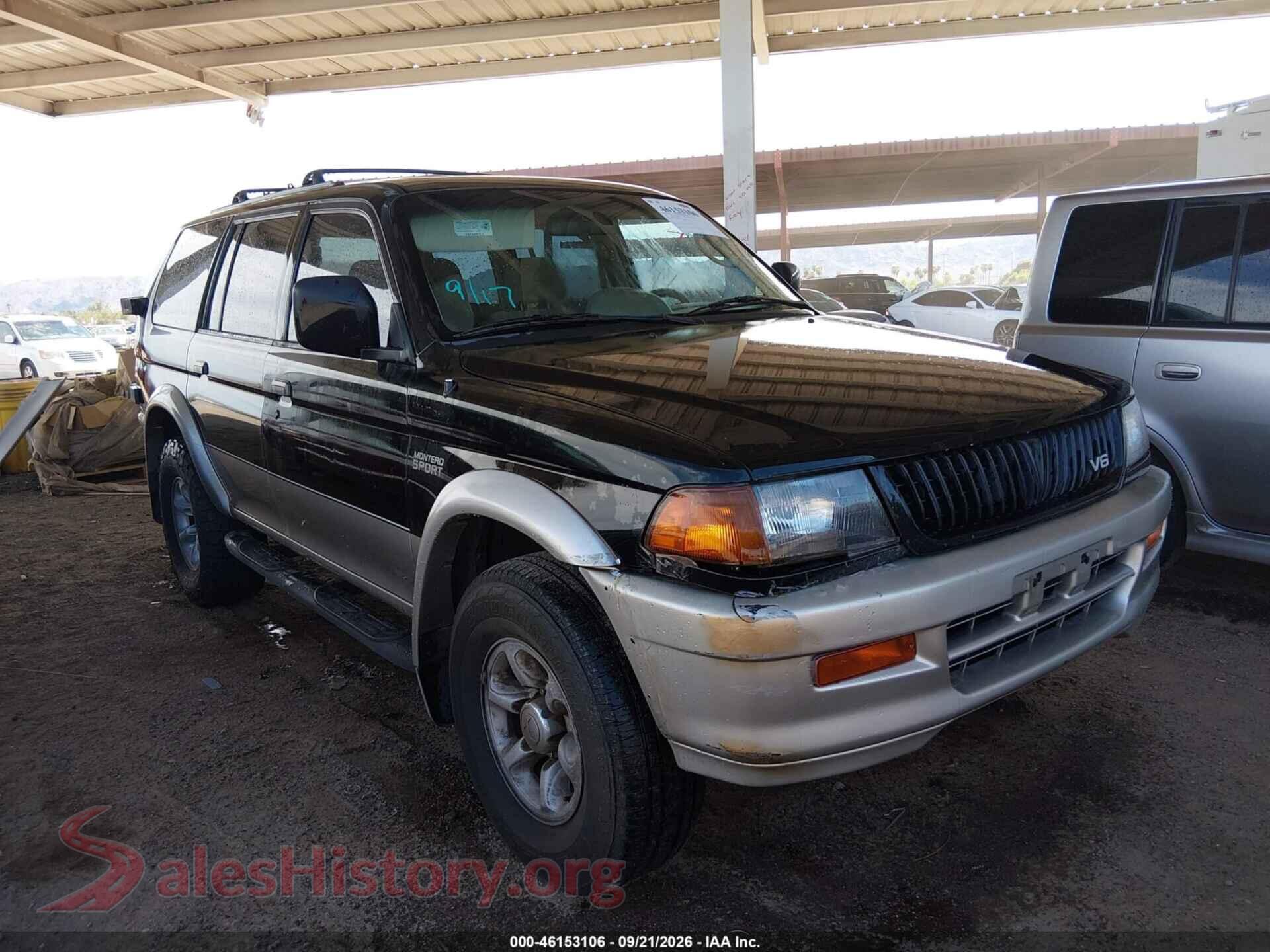 1997 MITSUBISHI MONTERO SPORT — VIN JA4MT31P7VP009695