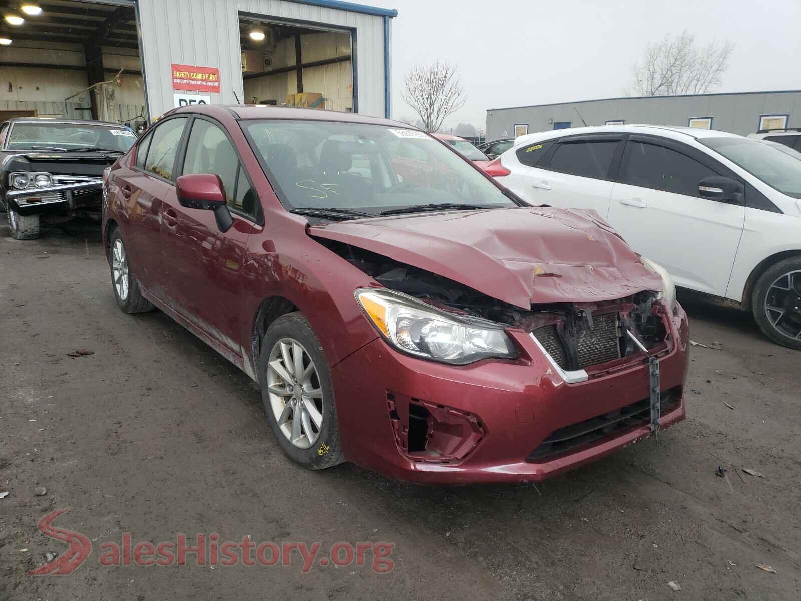 2014 SUBARU IMPREZA — VIN JF1GJAC65EH019479