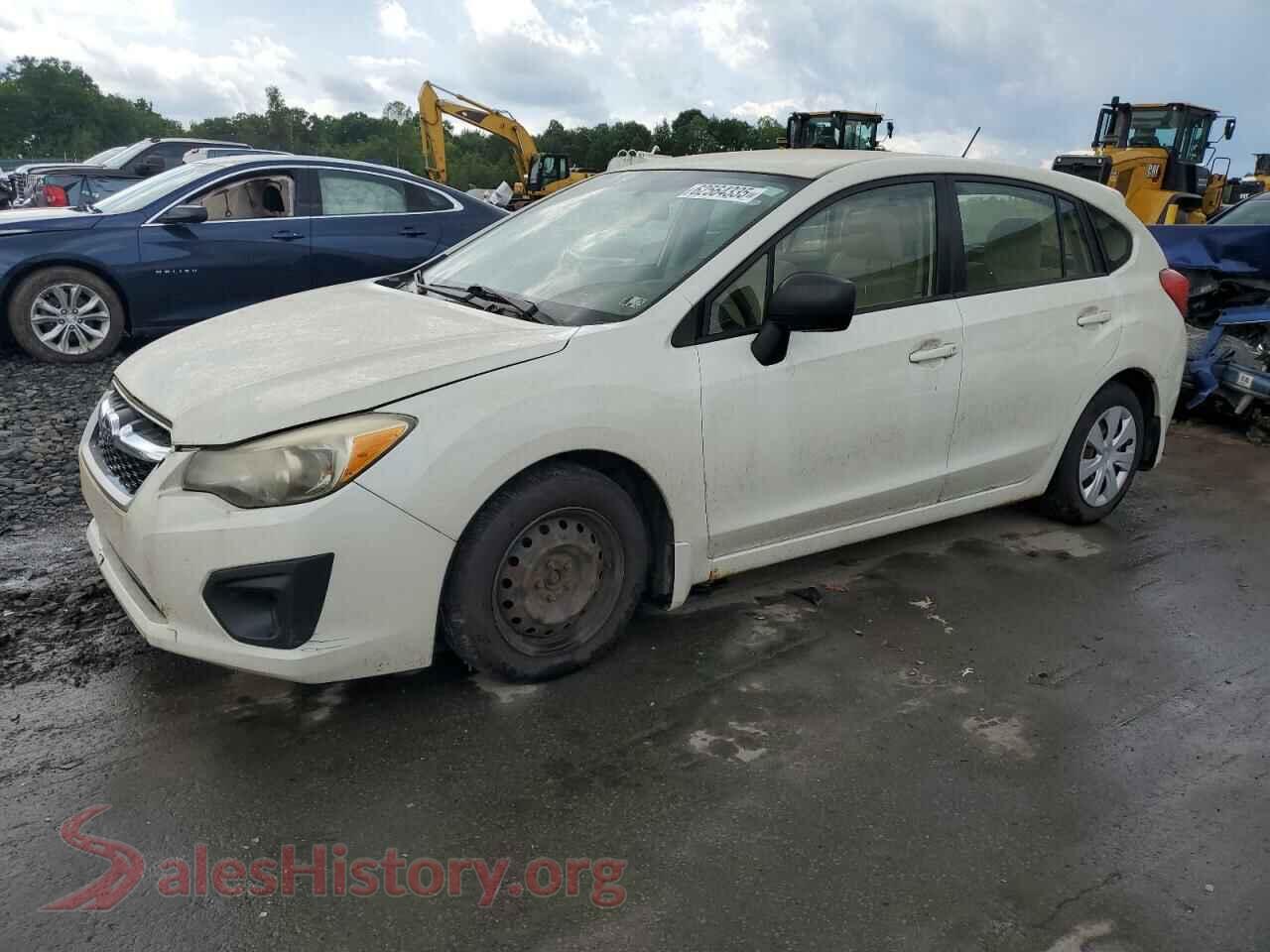 2014 SUBARU IMPREZA — VIN JF1GPAA66E8308808