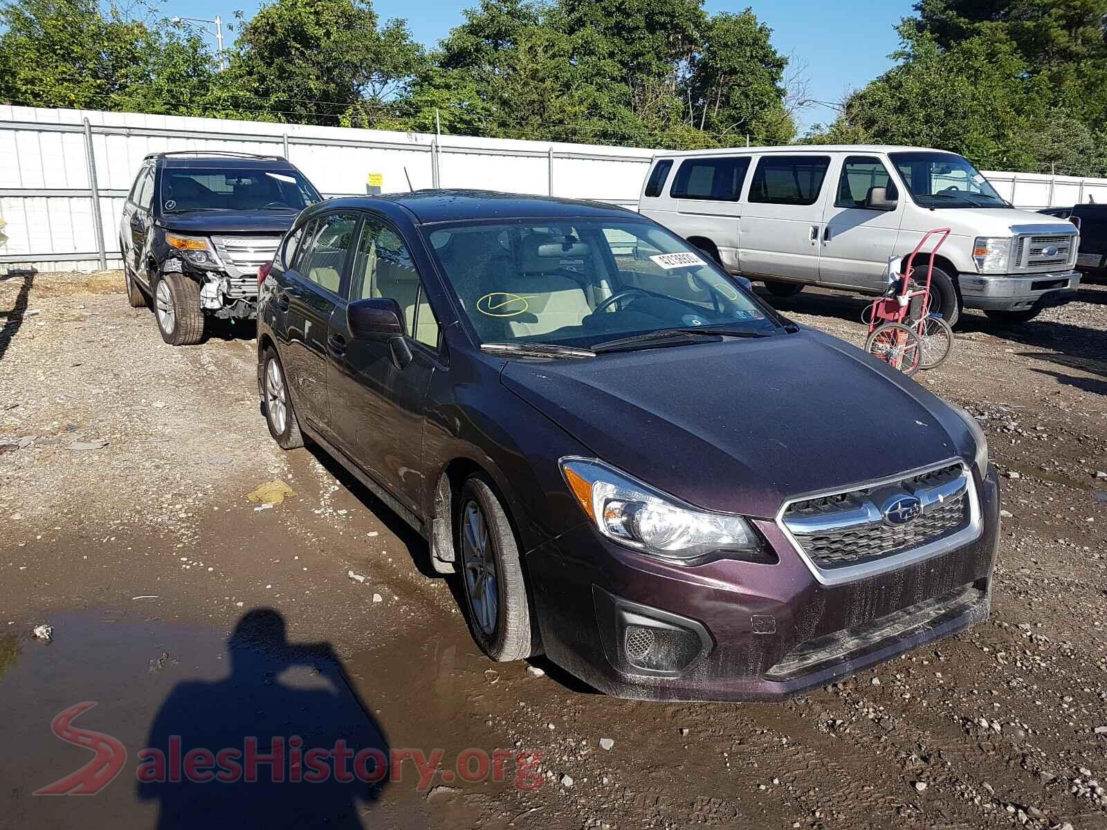 2013 SUBARU IMPREZA — VIN JF1GPAC64D2818511