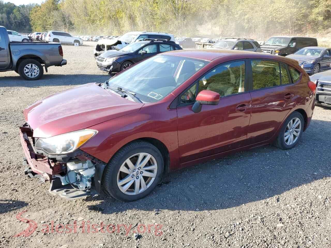 2015 SUBARU IMPREZA — VIN JF1GPAC64FH231774