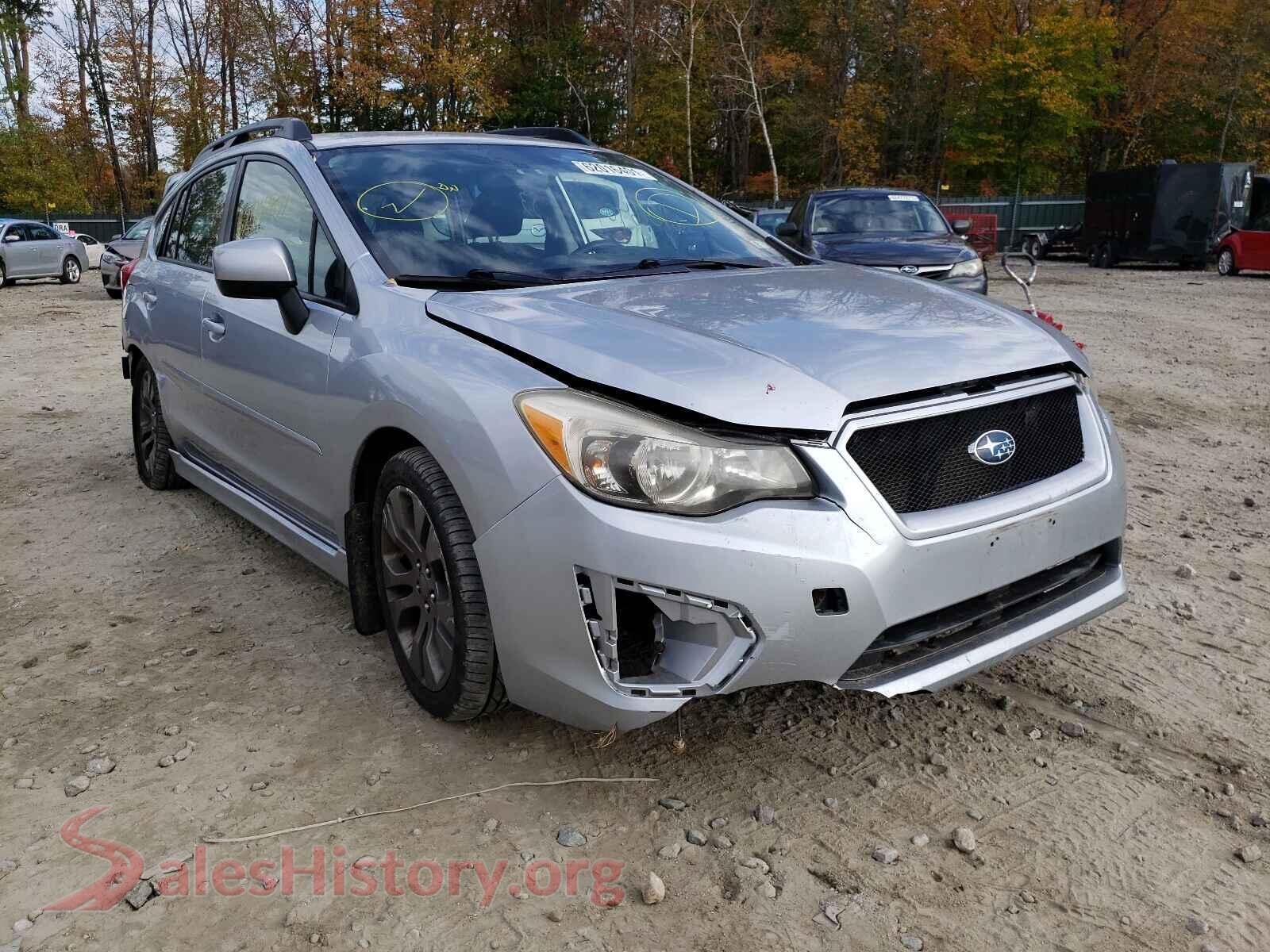 2012 SUBARU IMPREZA — VIN JF1GPAL6XCG220084