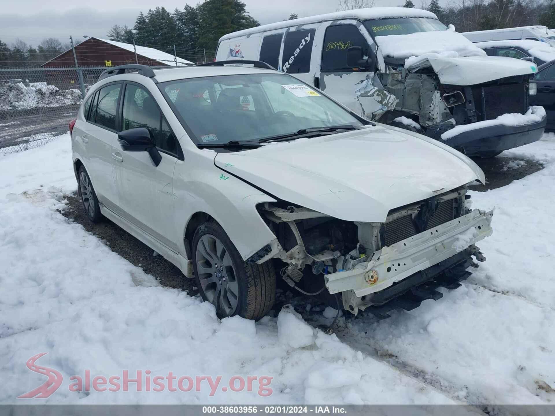 2015 SUBARU IMPREZA — VIN JF1GPAT61F8294010