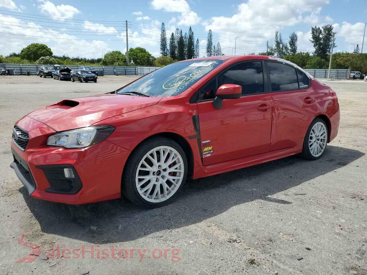 2018 SUBARU WRX — VIN JF1VA1A61J9824927