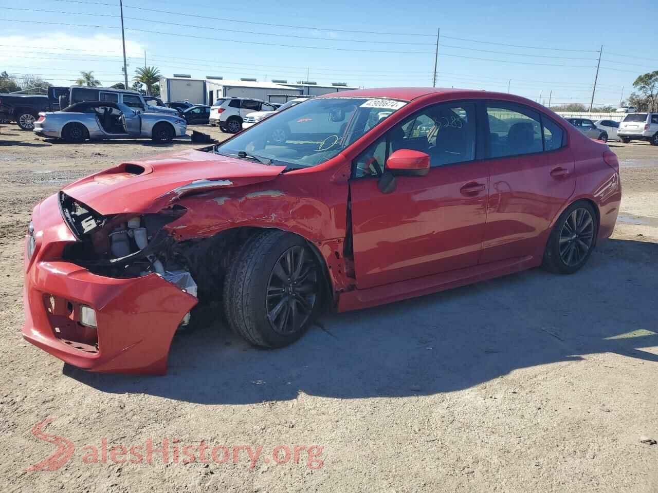 2016 SUBARU WRX — VIN JF1VA1B63G9830459
