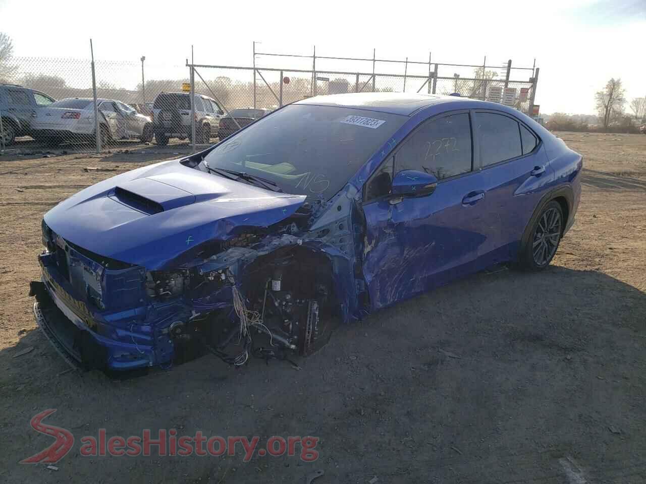 2022 SUBARU WRX GT — VIN JF1VBAU66N8019669
