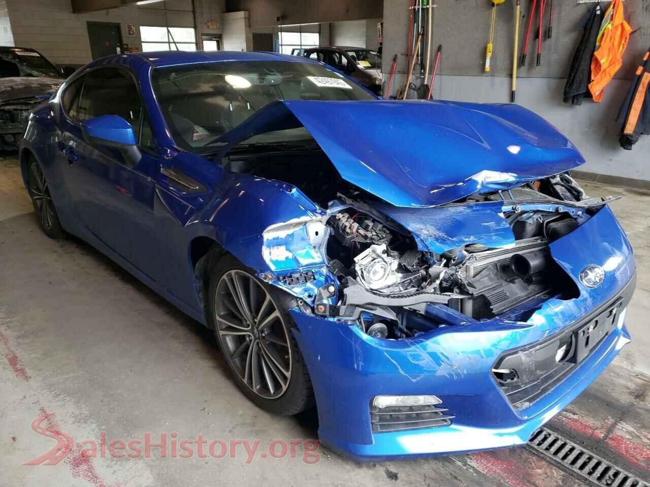 2013 SUBARU BRZ — VIN JF1ZCAB16D1606760