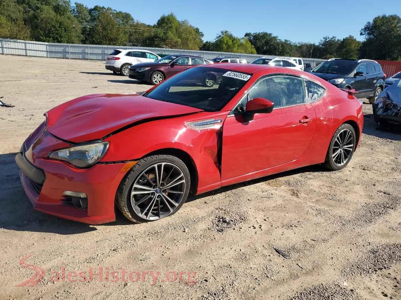 2014 SUBARU BRZ — VIN JF1ZCAC13E9601355