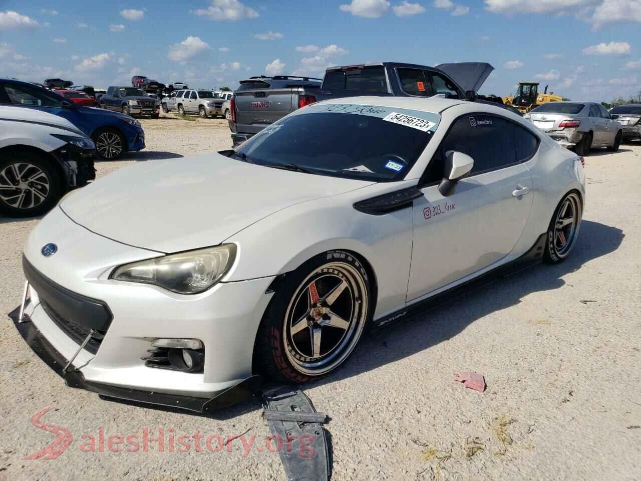 2013 SUBARU BRZ — VIN JF1ZCAC16D1601377