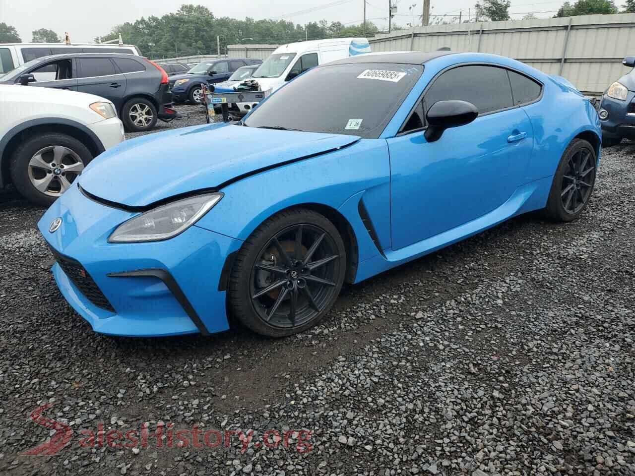 2023 TOYOTA GR 86 PREM — VIN JF1ZNBE16P9755316