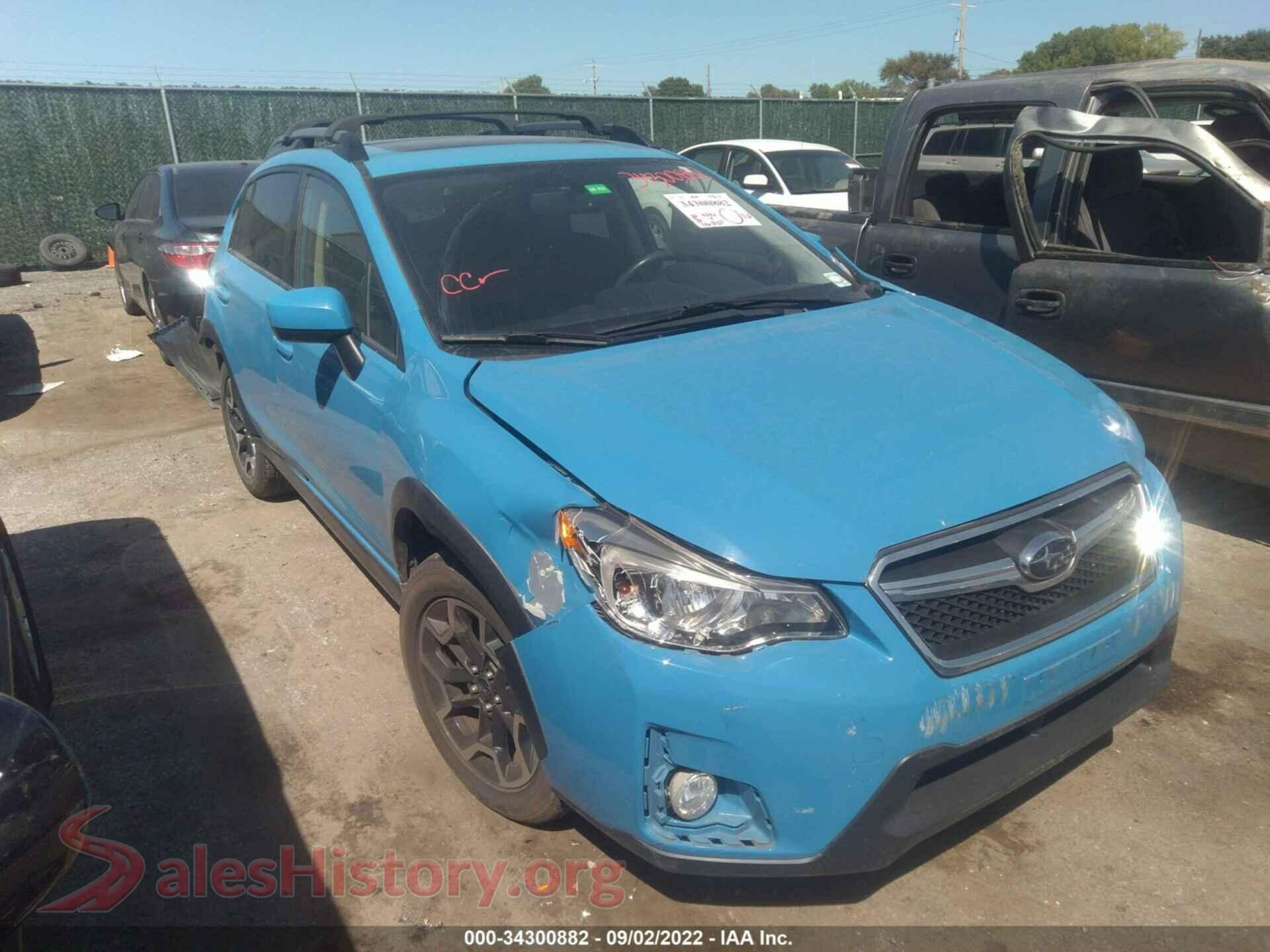 2016 SUBARU CROSSTREK — VIN JF2GPABC0G8228522