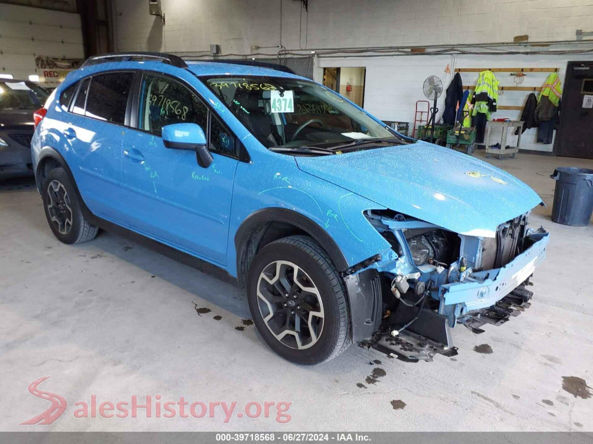 2016 SUBARU CROSSTREK — VIN JF2GPABC2G8276197