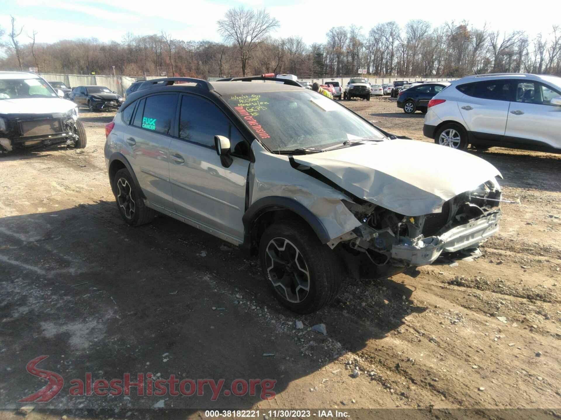 2016 SUBARU CROSSTREK — VIN JF2GPABC3G8246075