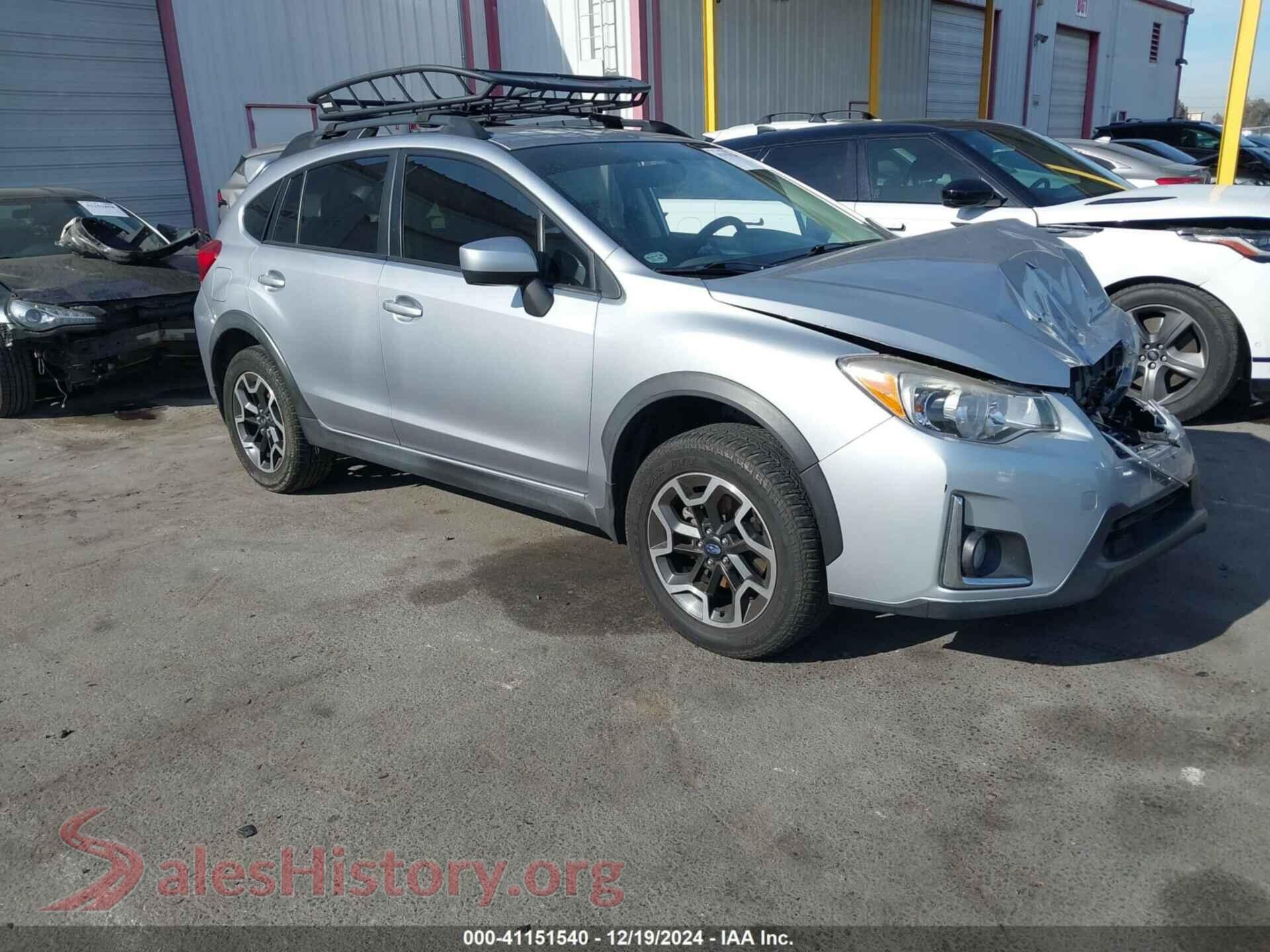 2016 SUBARU CROSSTREK — VIN JF2GPABC4G8254041
