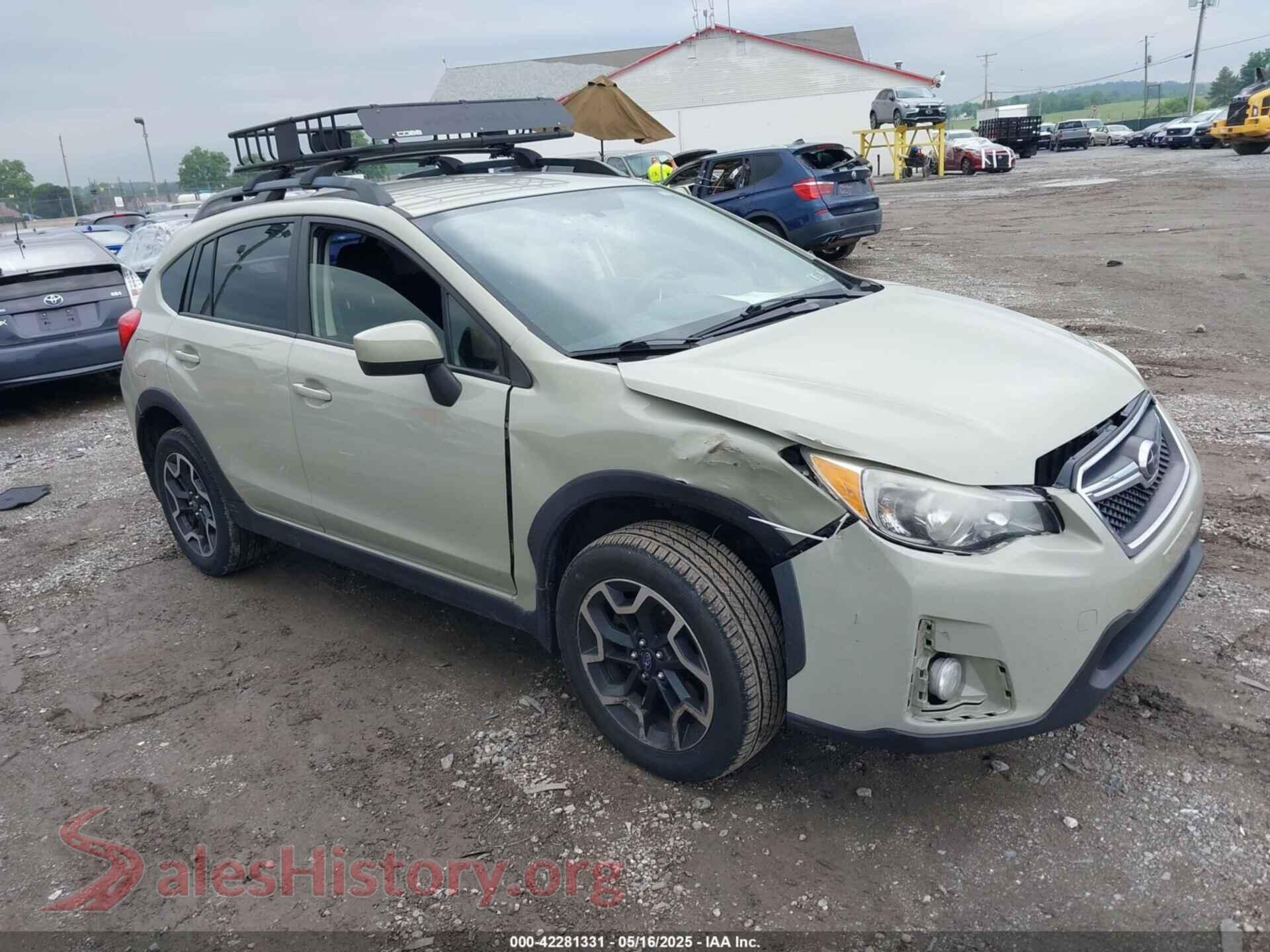 2016 SUBARU CROSSTREK — VIN JF2GPABC5G8265503