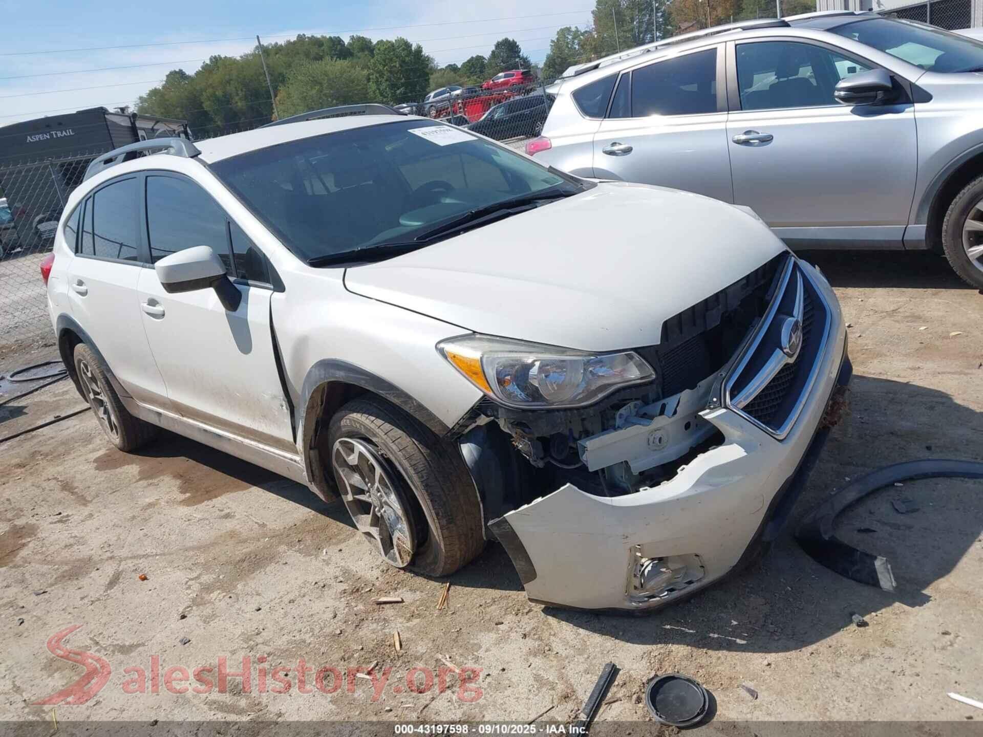 2016 SUBARU CROSSTREK — VIN JF2GPABC5G8302307