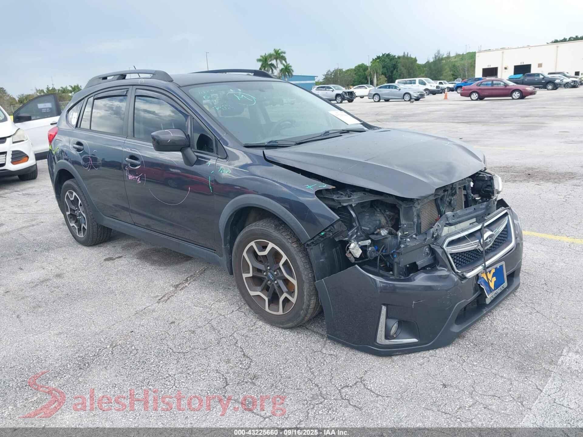 2016 SUBARU CROSSTREK — VIN JF2GPABC5G8319012