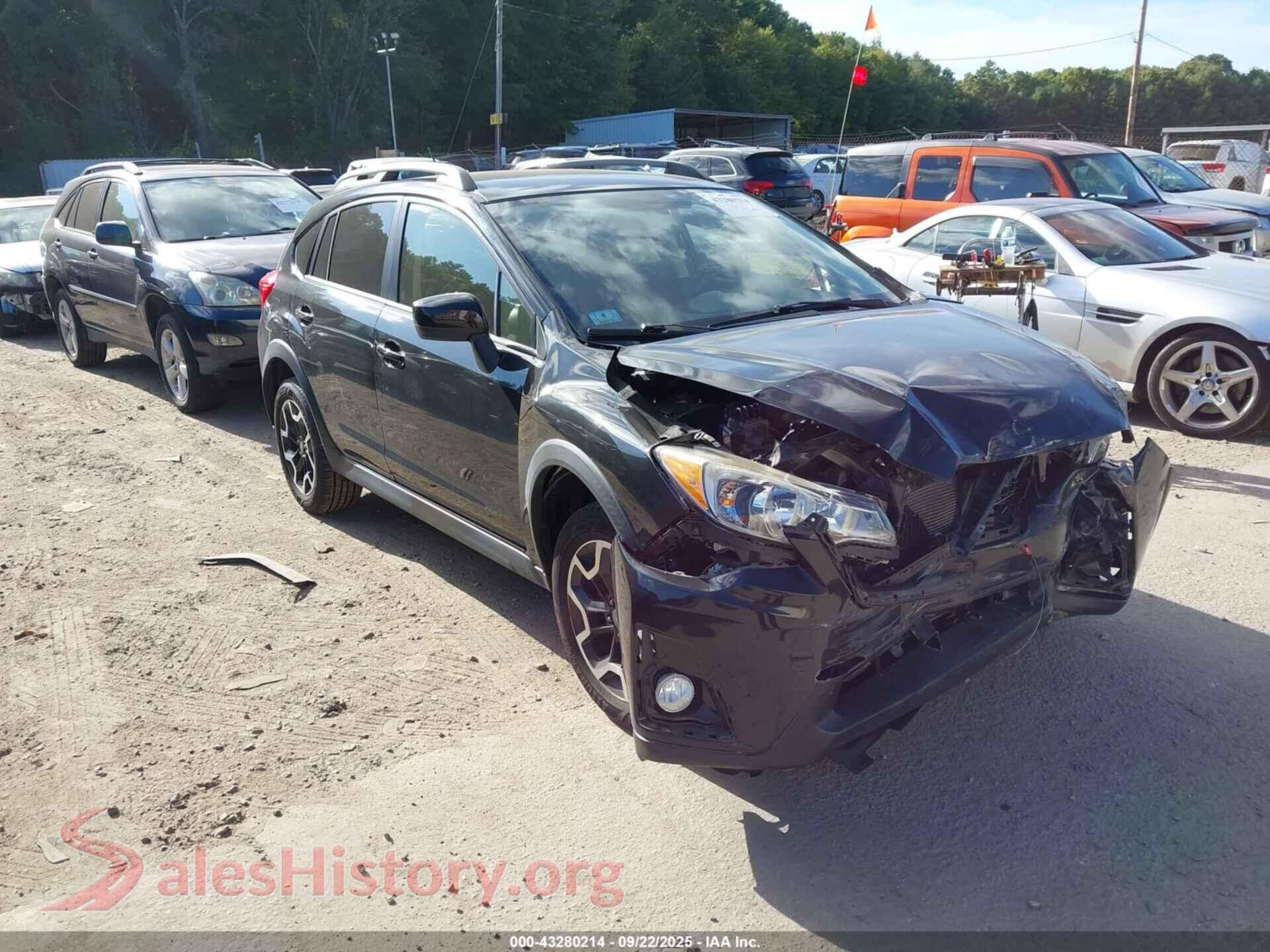 2016 SUBARU CROSSTREK — VIN JF2GPABC7G8310635