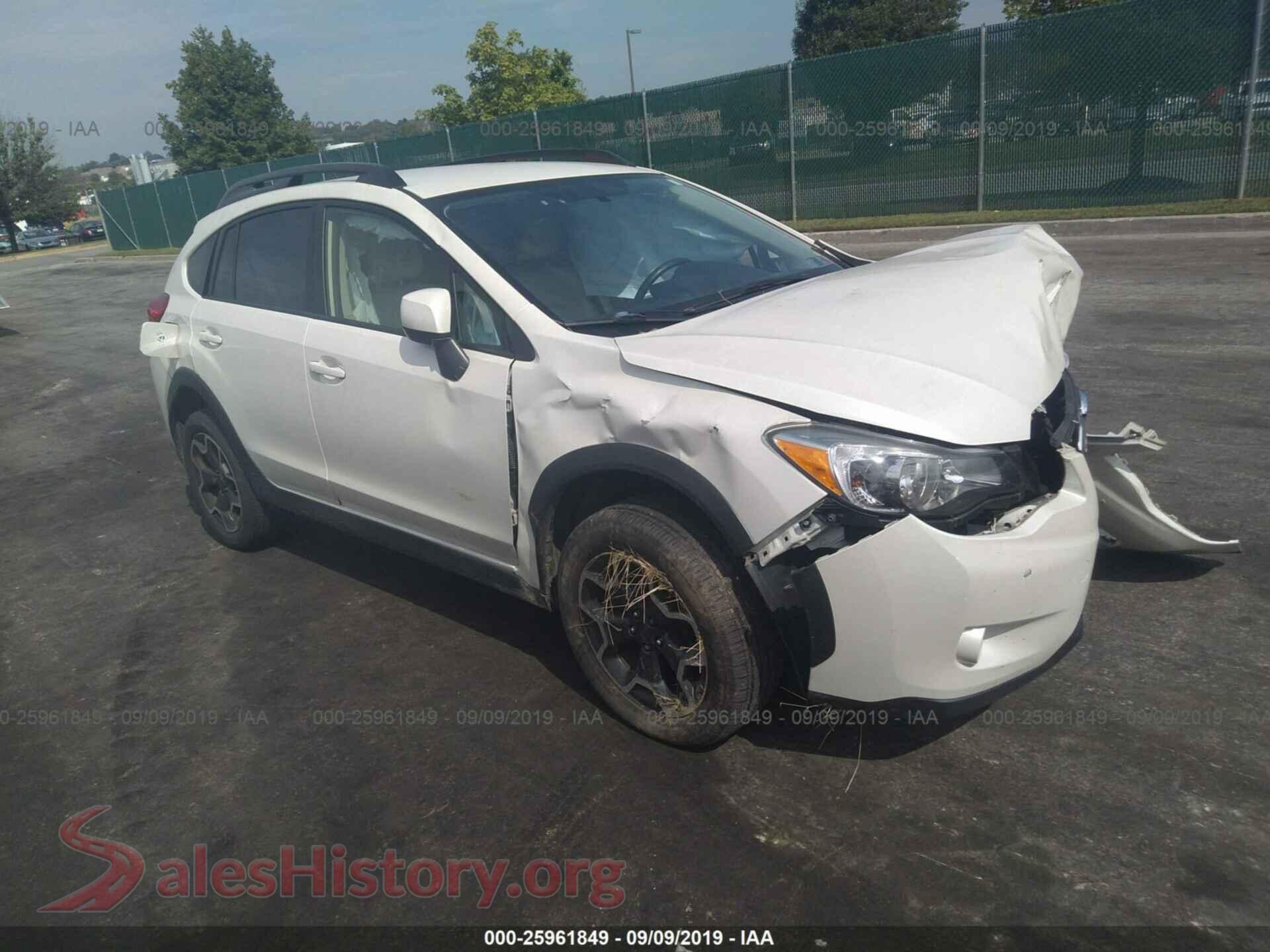 2014 SUBARU XV CROSSTREK — VIN JF2GPACC1E8249987
