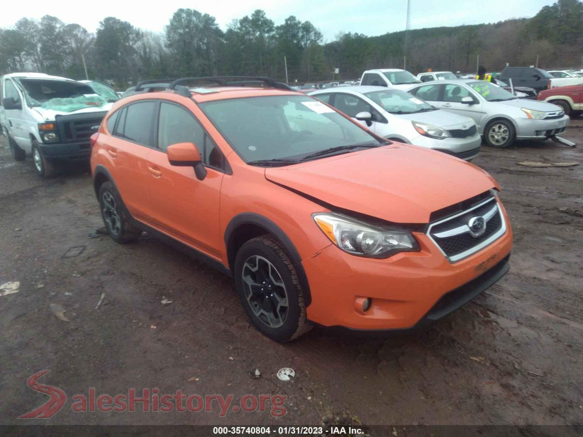 2014 SUBARU XV CROSSTREK — VIN JF2GPACC8E8274515