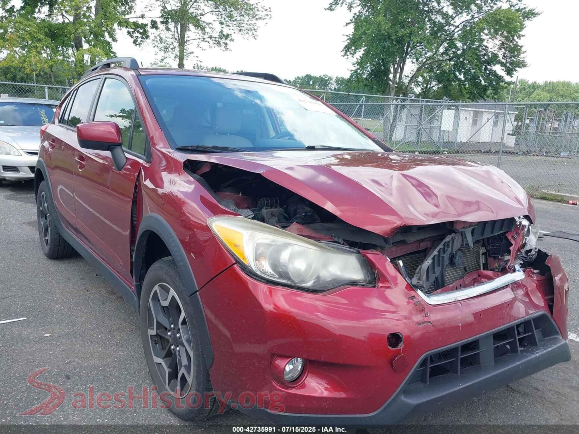 2015 SUBARU XV CROSSTREK — VIN JF2GPADC1FH278454