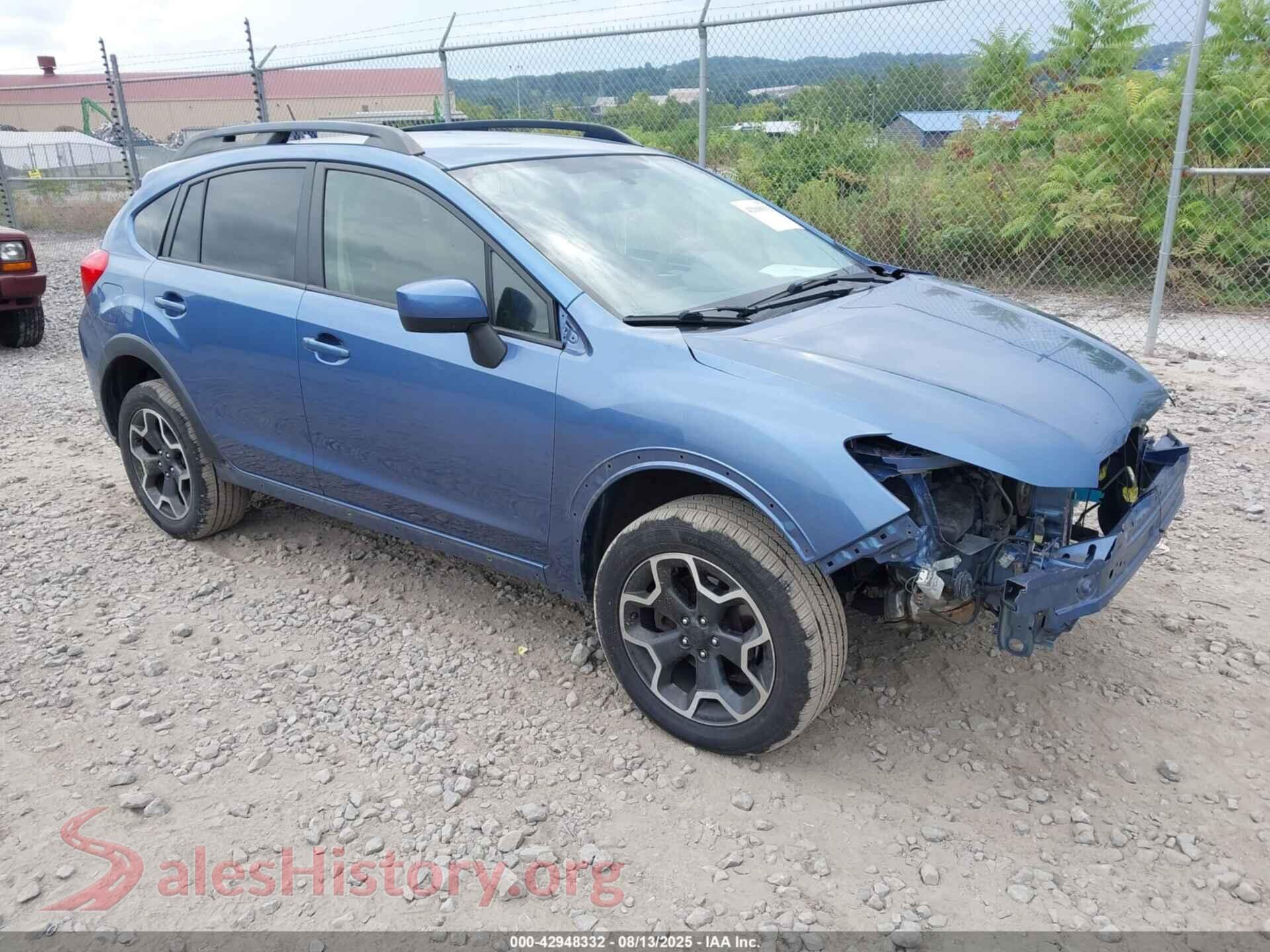 2015 SUBARU XV CROSSTREK — VIN JF2GPAFC2F8260414