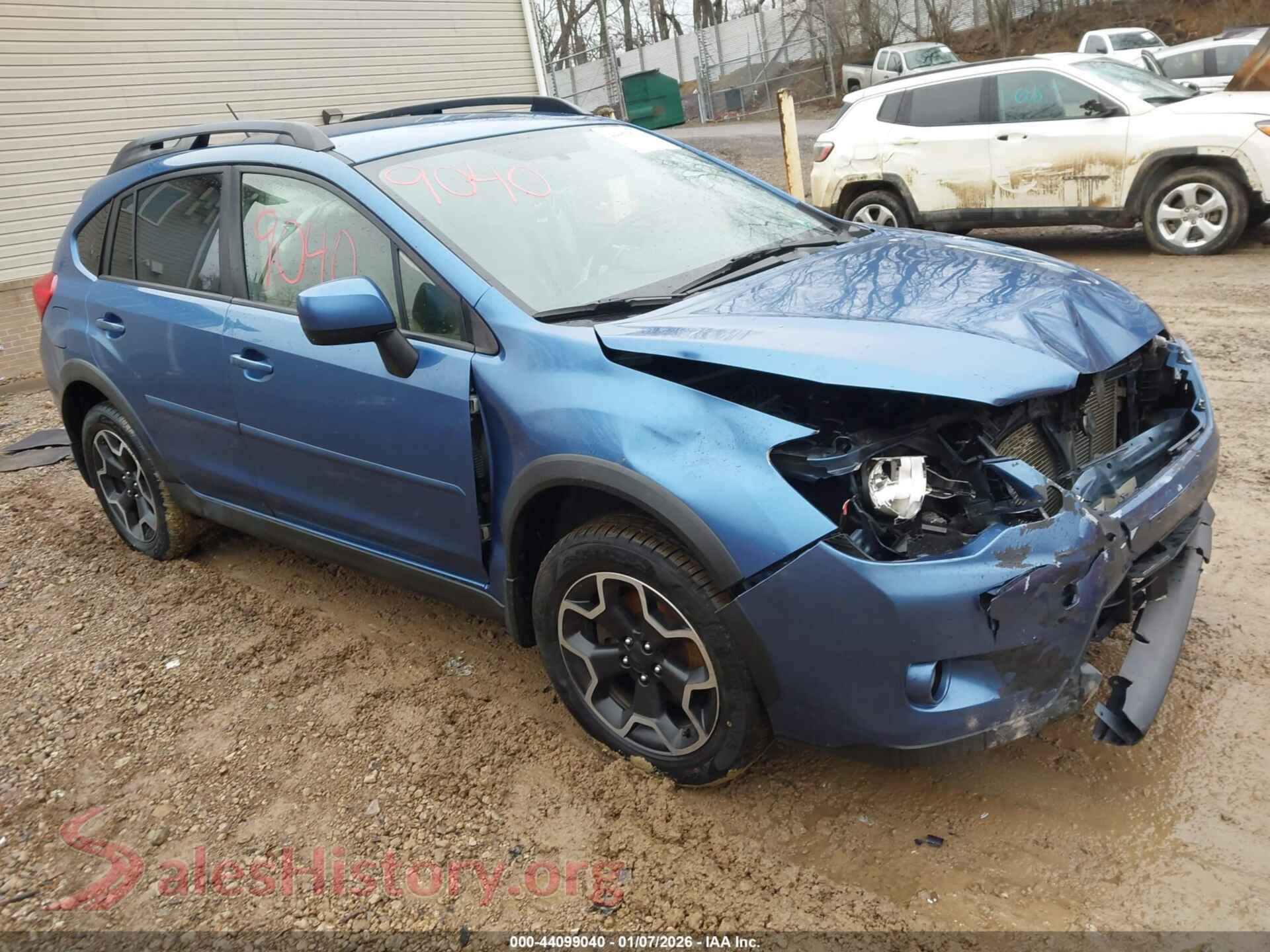 2014 SUBARU XV CROSSTREK — VIN JF2GPAGC2E8264539