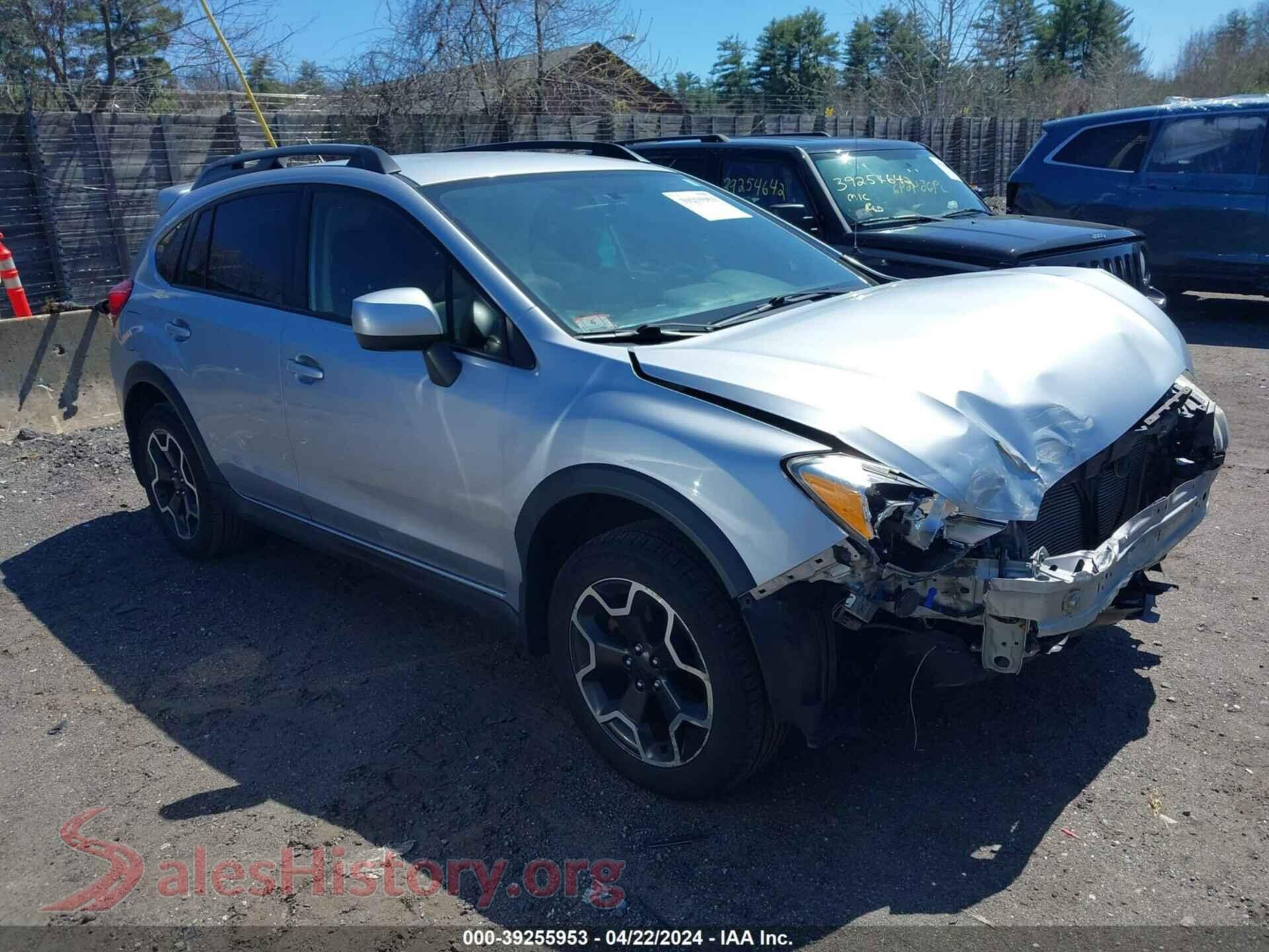 2014 SUBARU XV CROSSTREK — VIN JF2GPAGC2E8265495
