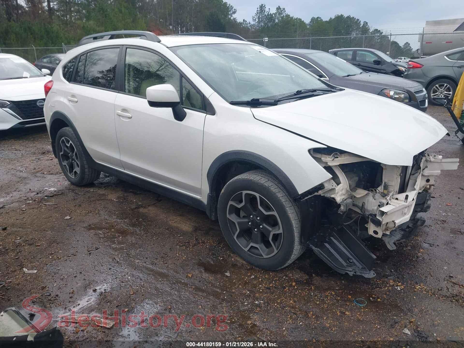 2014 SUBARU XV CROSSTREK — VIN JF2GPAGC5E8292075
