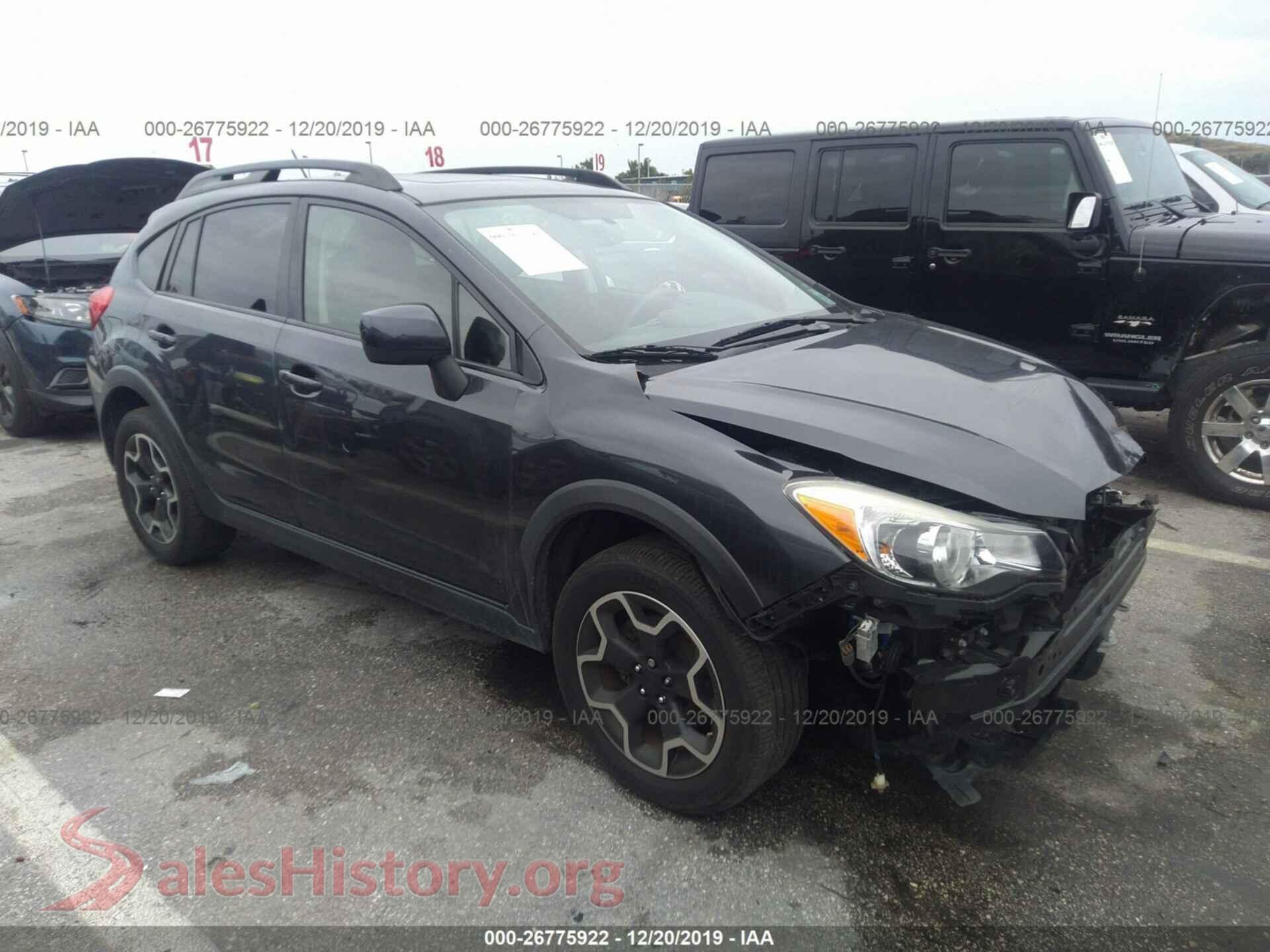 2014 SUBARU XV CROSSTREK — VIN JF2GPAKC6E8307898