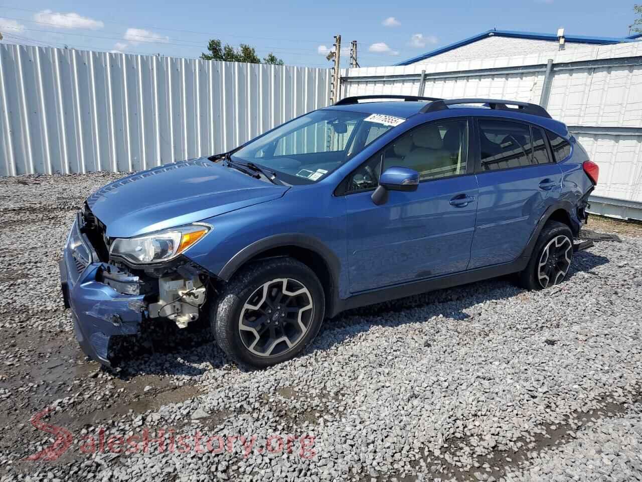 2016 SUBARU CROSSTREK — VIN JF2GPALC6G8288397