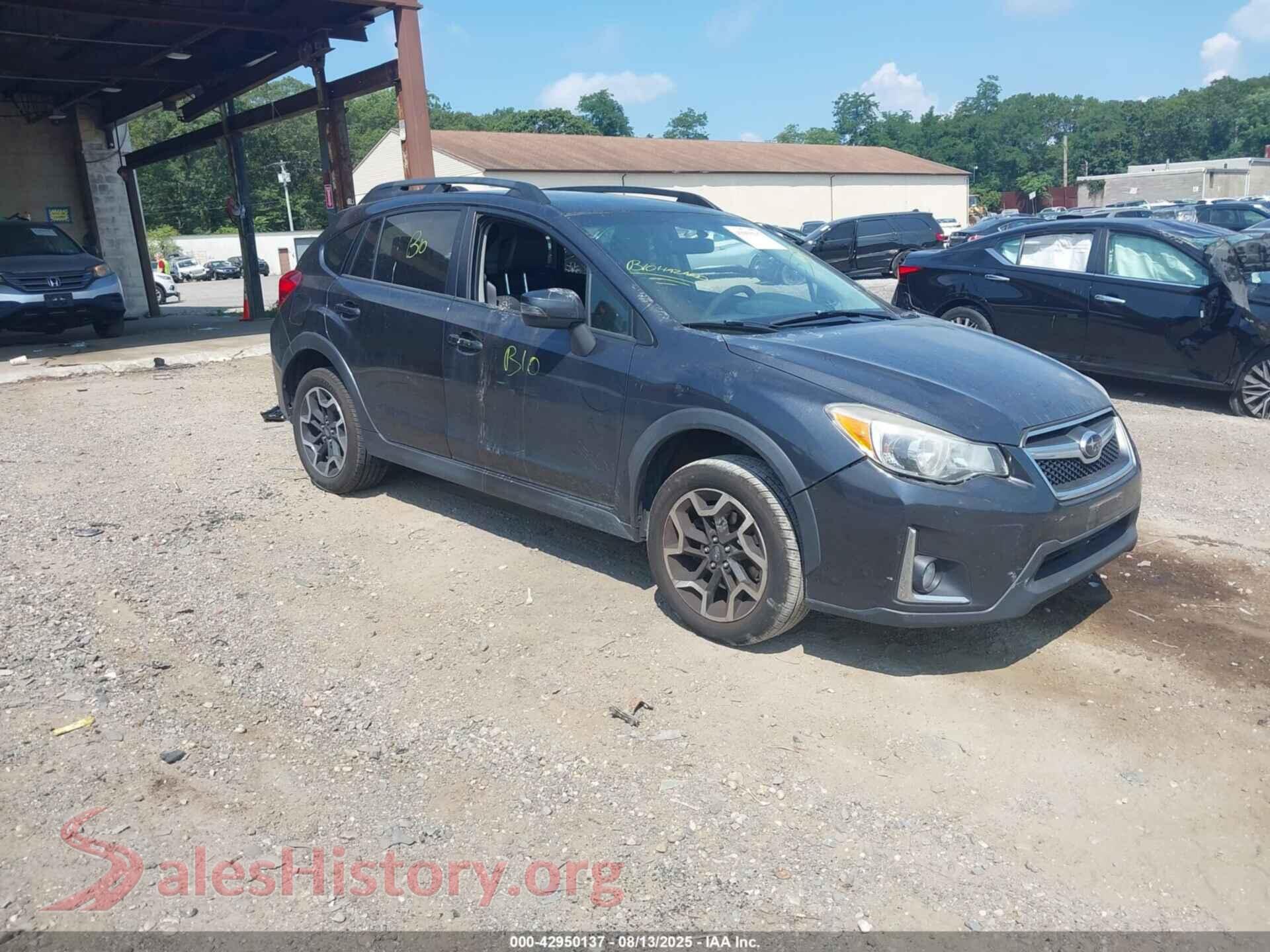 2016 SUBARU CROSSTREK — VIN JF2GPALC8G8212857