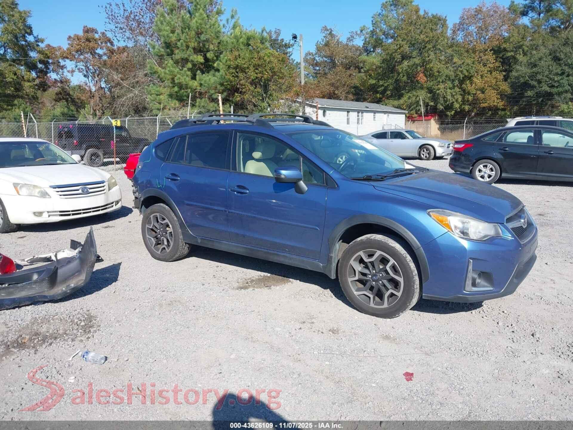 2016 SUBARU CROSSTREK — VIN JF2GPANC0G8309533