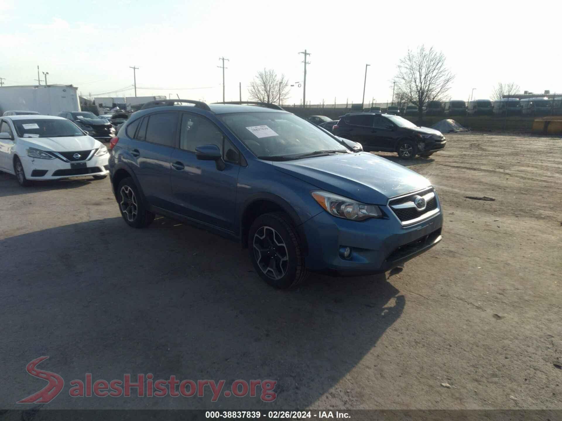 2015 SUBARU XV CROSSTREK — VIN JF2GPAPC4F8298287