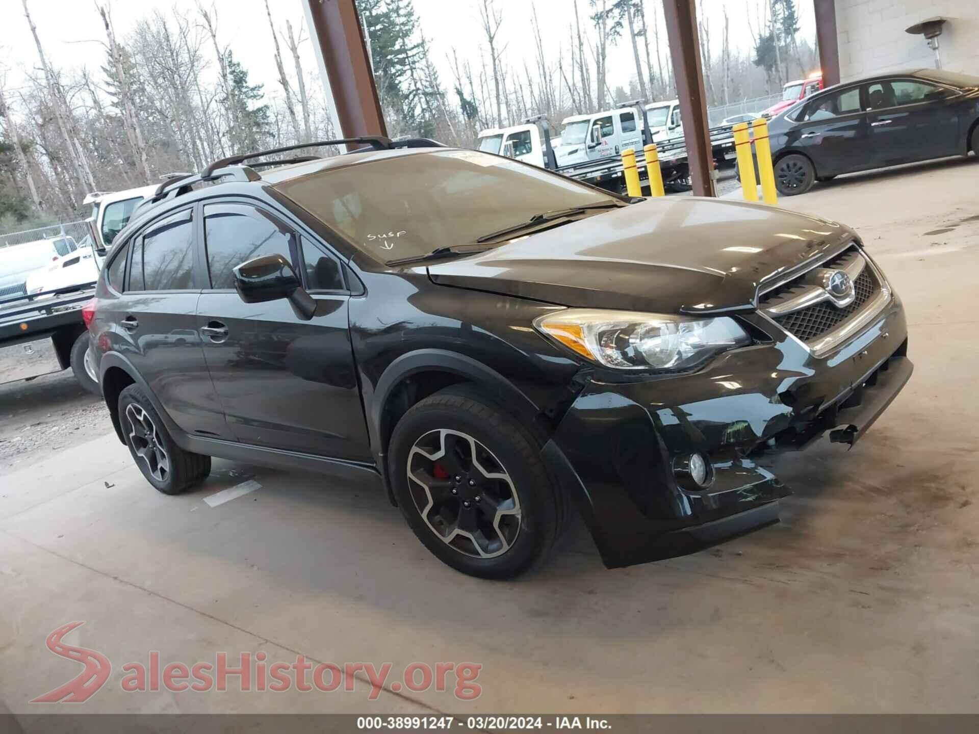 2014 SUBARU XV CROSSTREK — VIN JF2GPAVCXE8300237