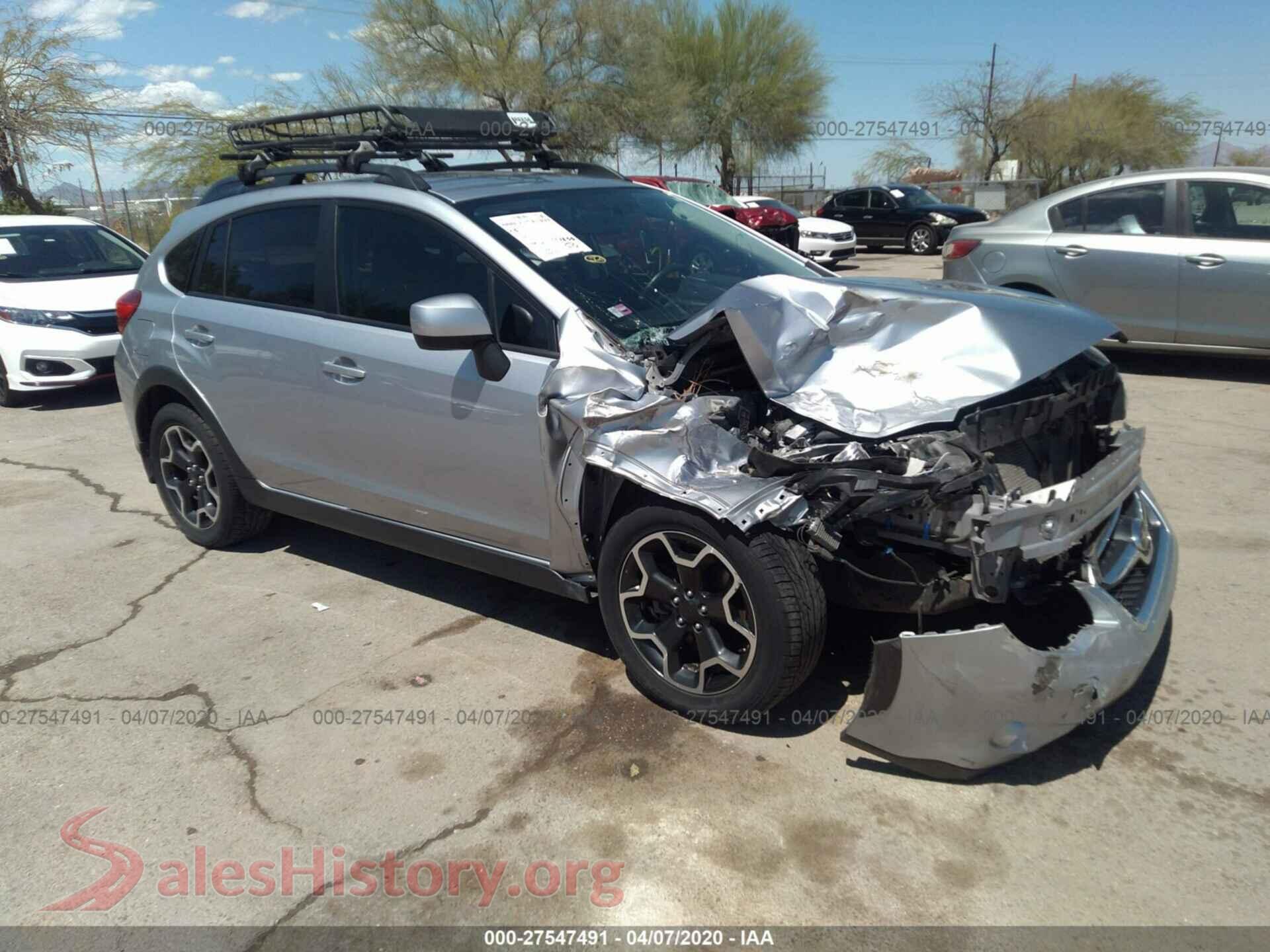 2014 SUBARU XV CROSSTREK — VIN JF2GPAWC9E8295692
