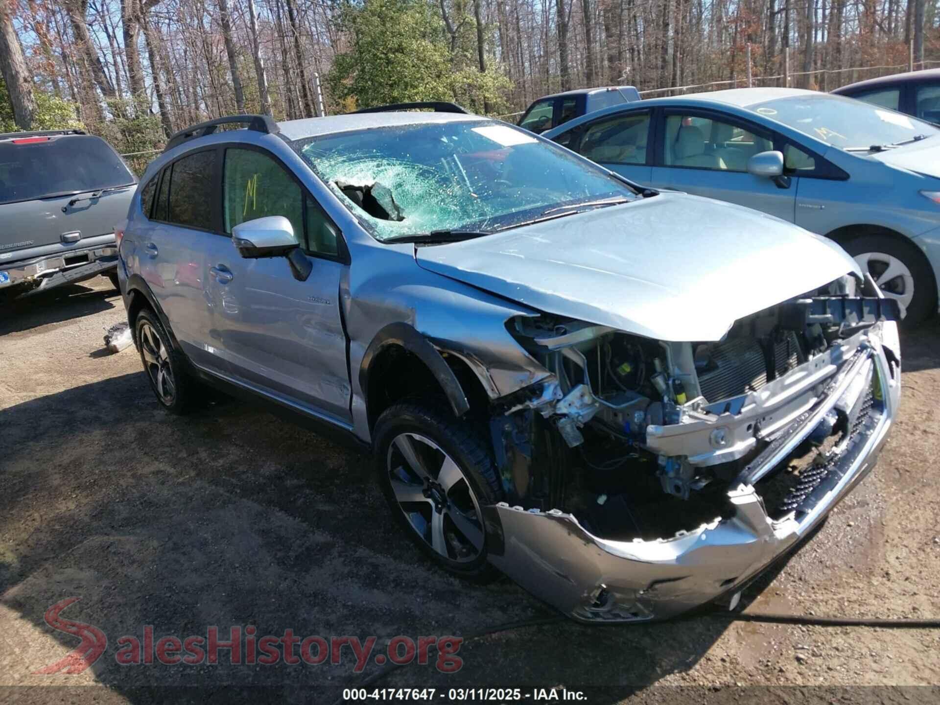 2016 SUBARU CROSSTREK HYBRID — VIN JF2GPBBC7GH270918