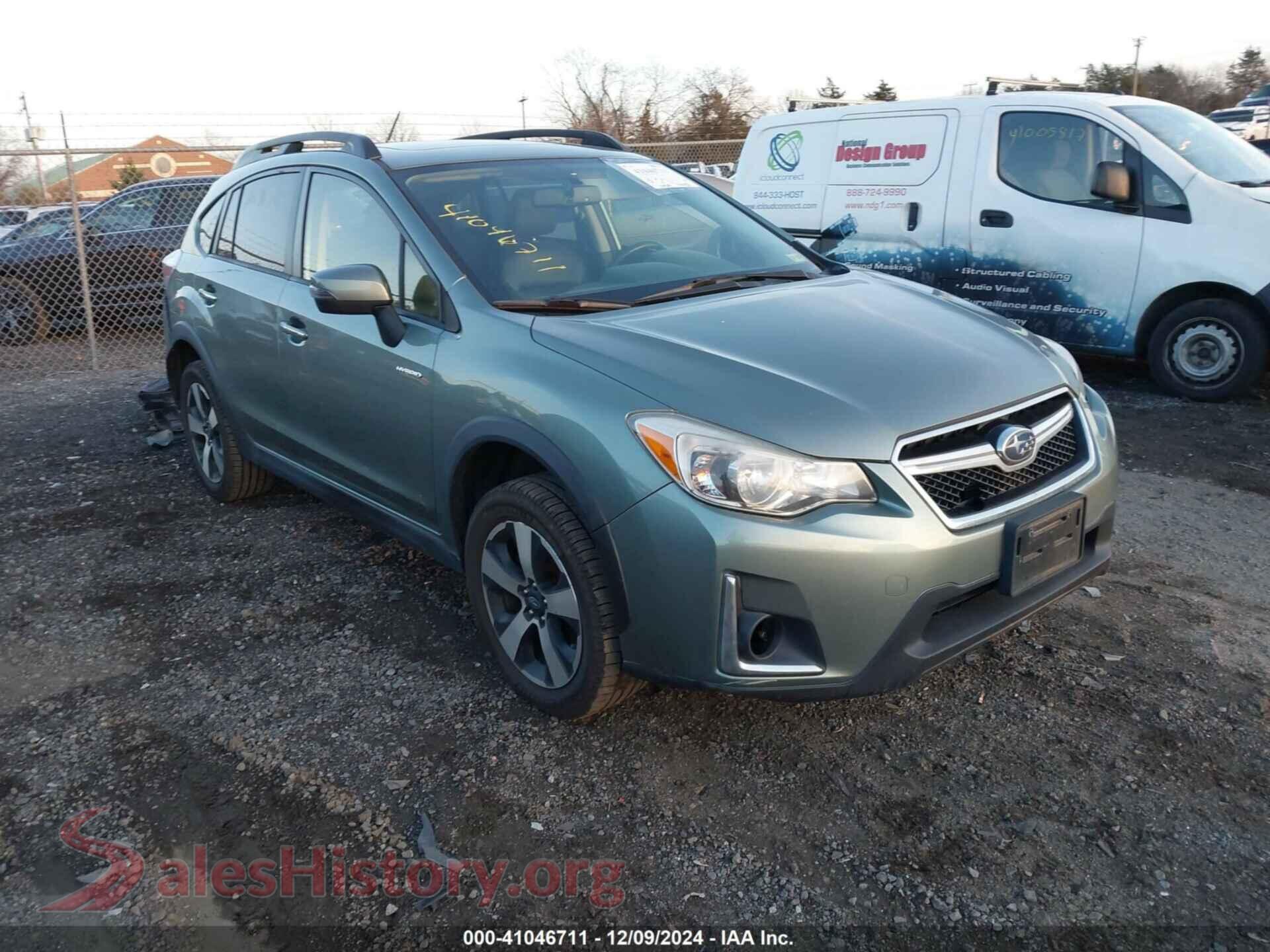 2016 SUBARU CROSSTREK HYBRID — VIN JF2GPBLC7GH262669