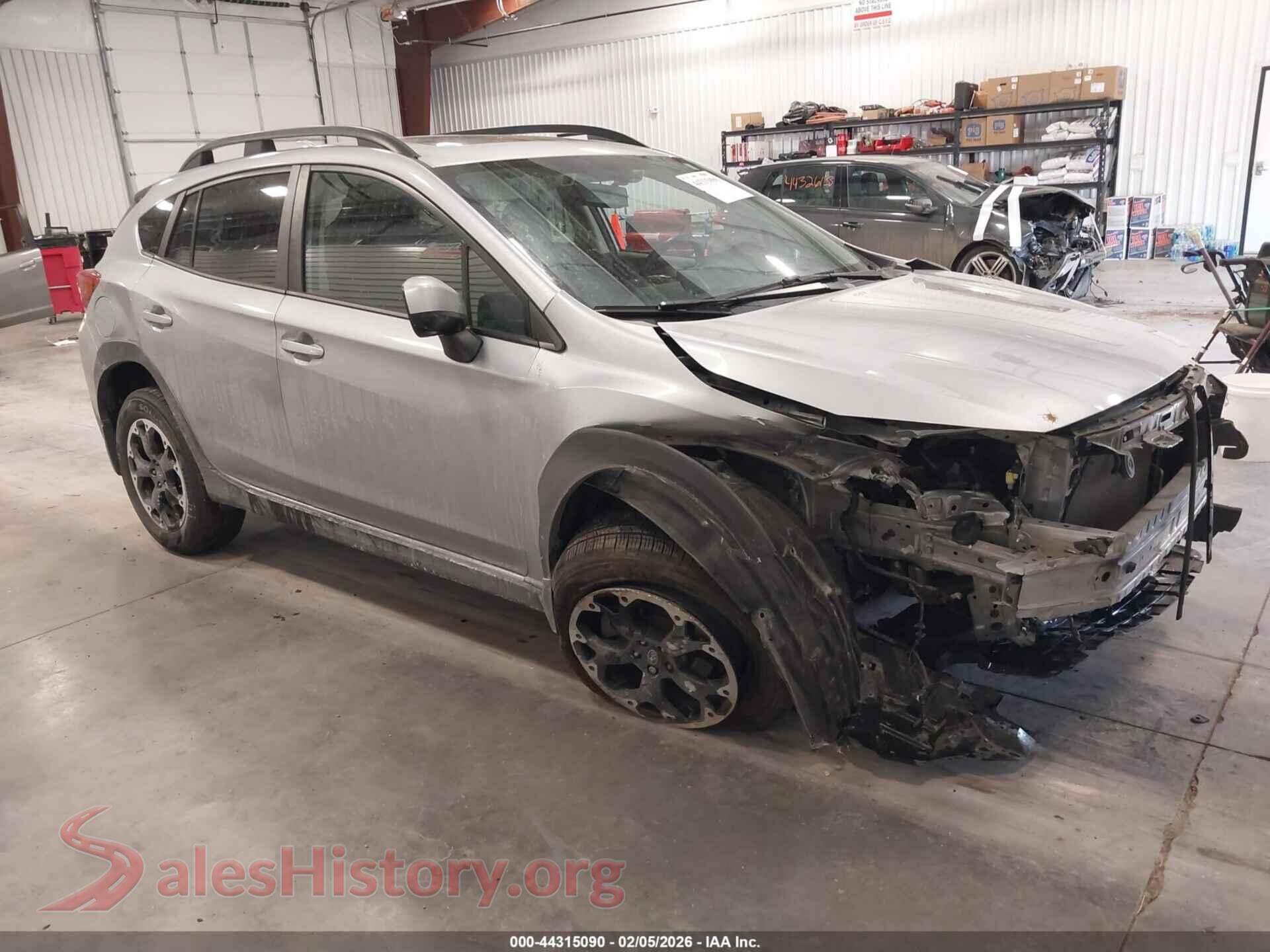 2021 SUBARU CROSSTREK — VIN JF2GTAEC8M8292780