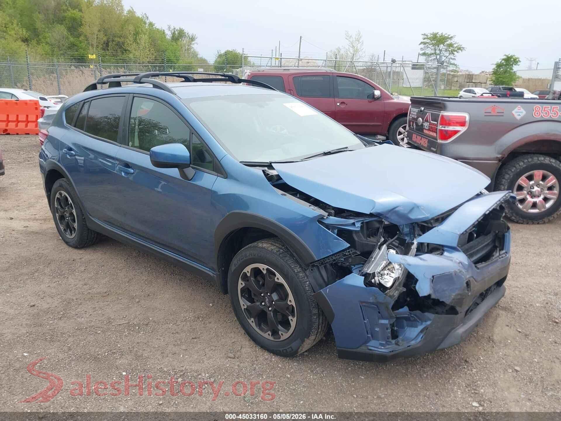 2021 SUBARU CROSSTREK — VIN JF2GTAPC0MH395849