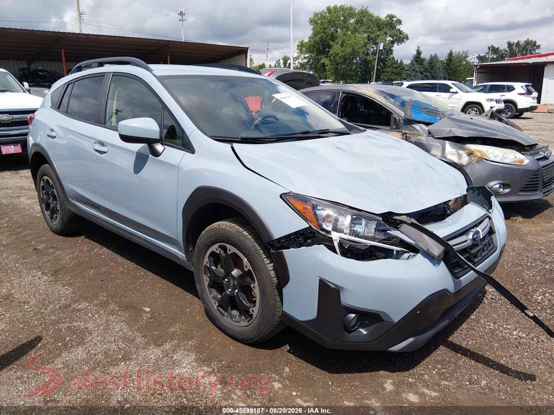2021 SUBARU CROSSTREK — VIN JF2GTAPC3M8205512