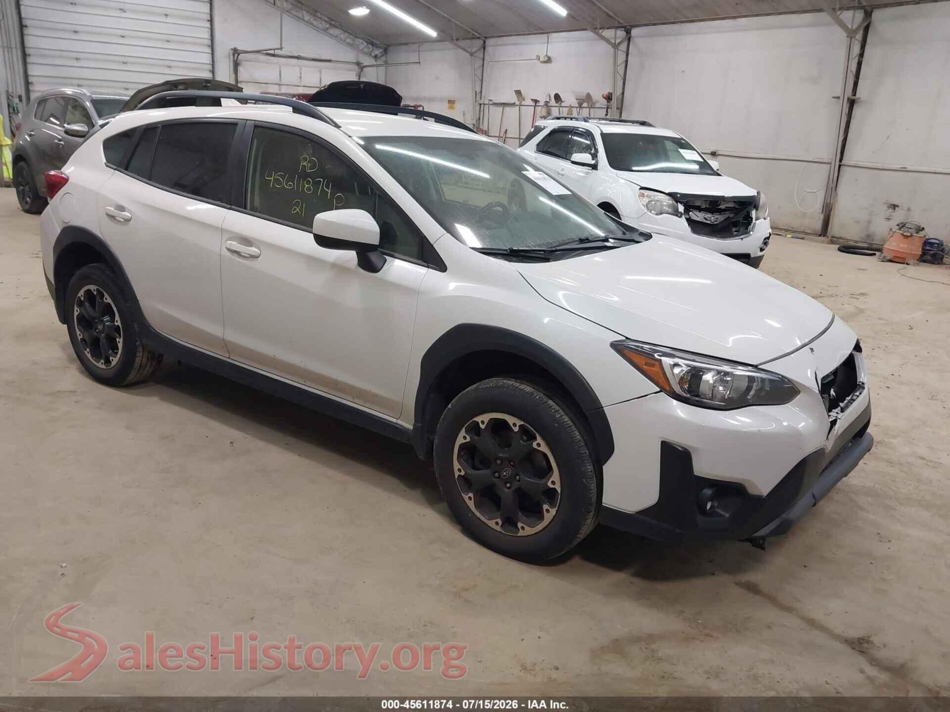 2021 SUBARU CROSSTREK — VIN JF2GTAPC8M8316167