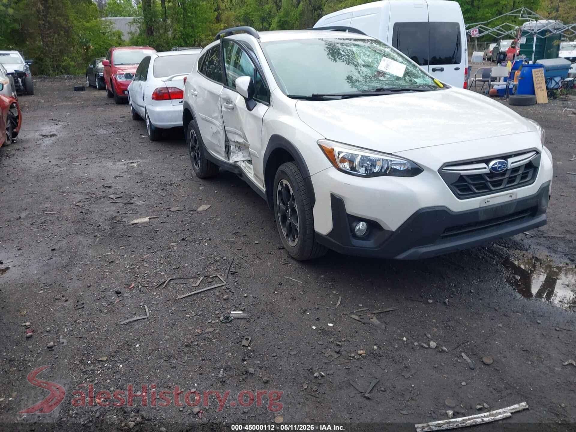 2021 SUBARU CROSSTREK — VIN JF2GTAPC9M8360274