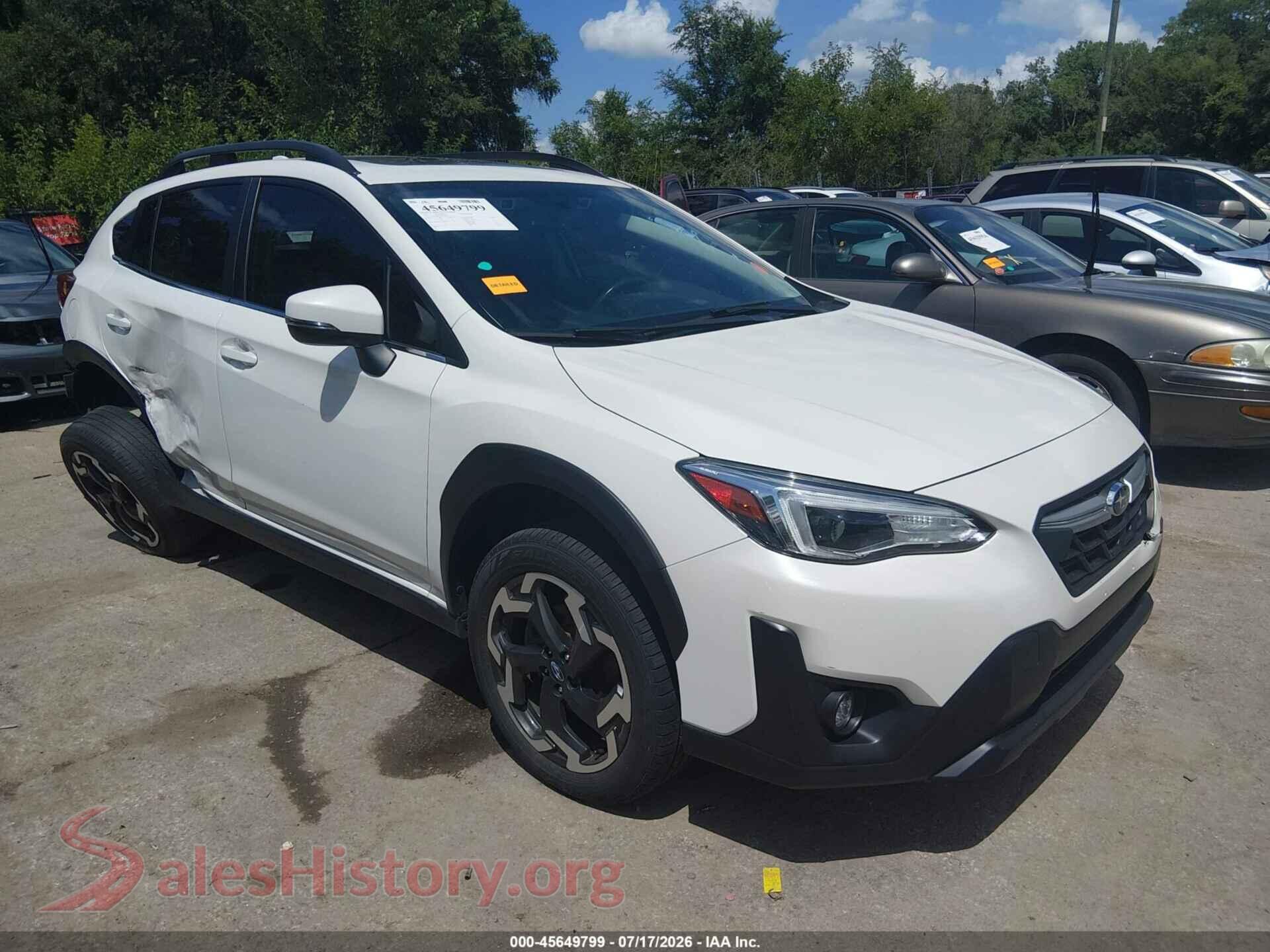 2021 SUBARU CROSSTREK — VIN JF2GTHMC1MH309073