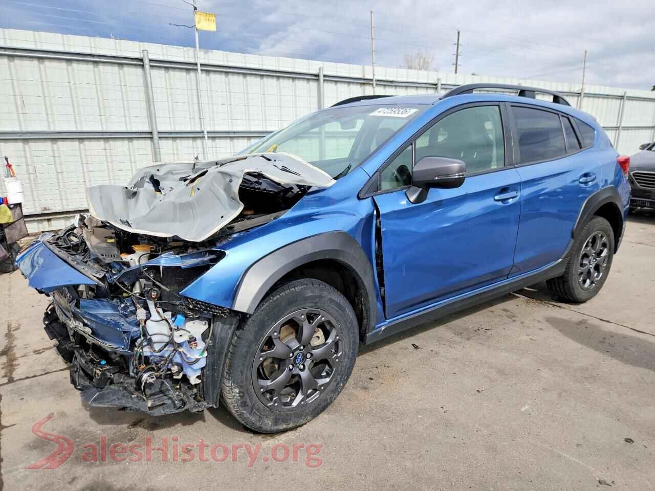 2022 SUBARU CROSSTREK — VIN JF2GTHRC7NH257393
