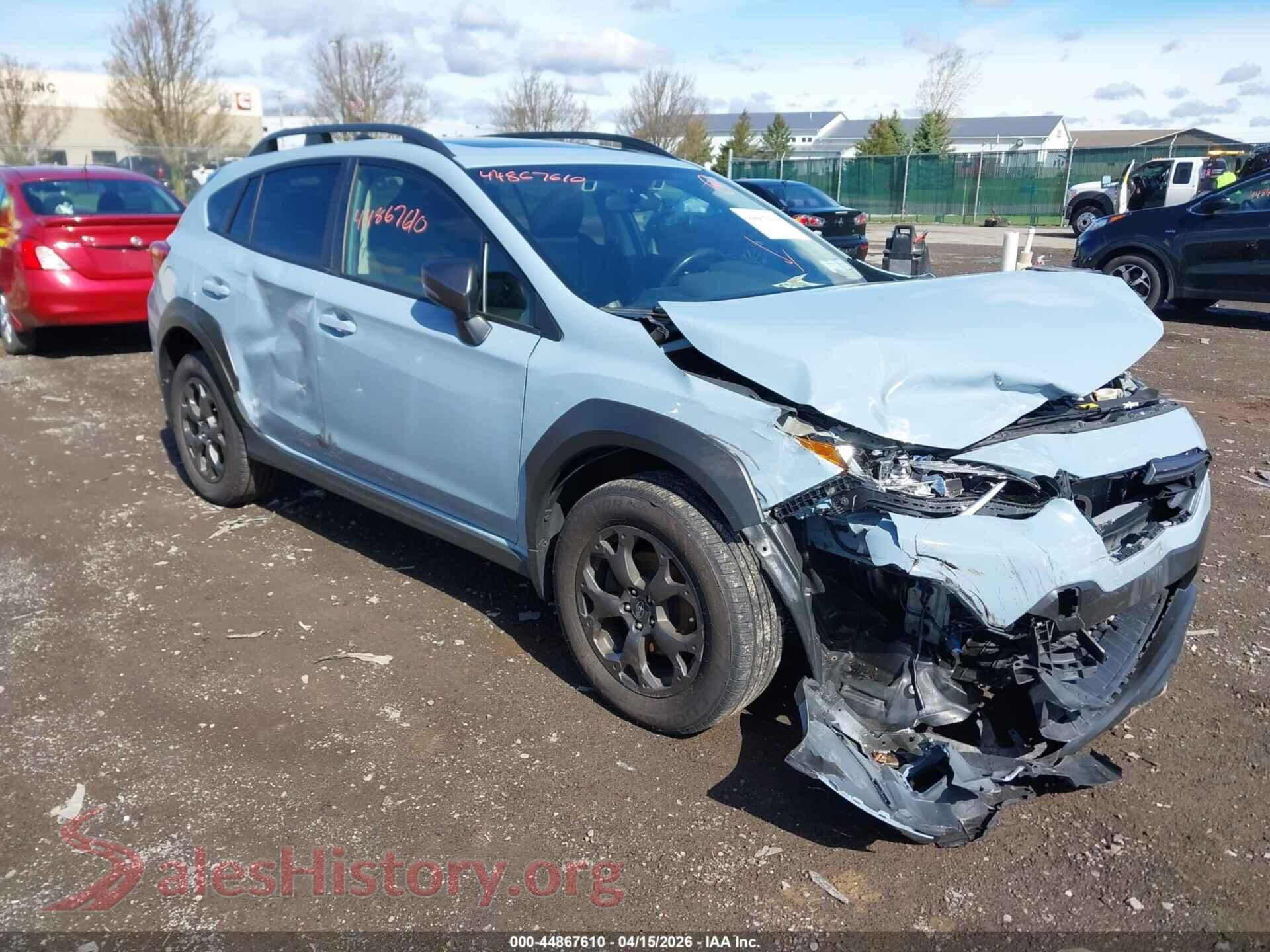 2021 SUBARU CROSSTREK — VIN JF2GTHSC3MH208068