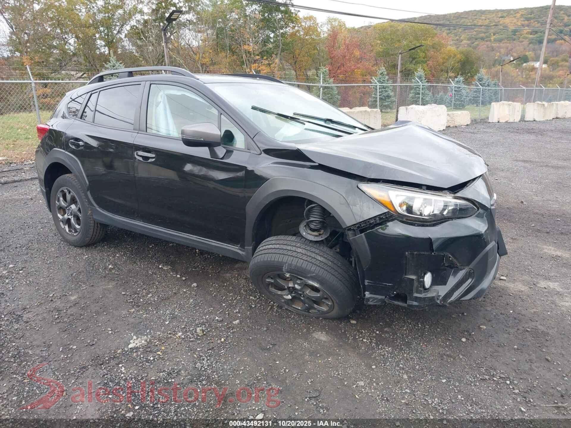 2022 SUBARU CROSSTREK — VIN JF2GTHSC6NH234486